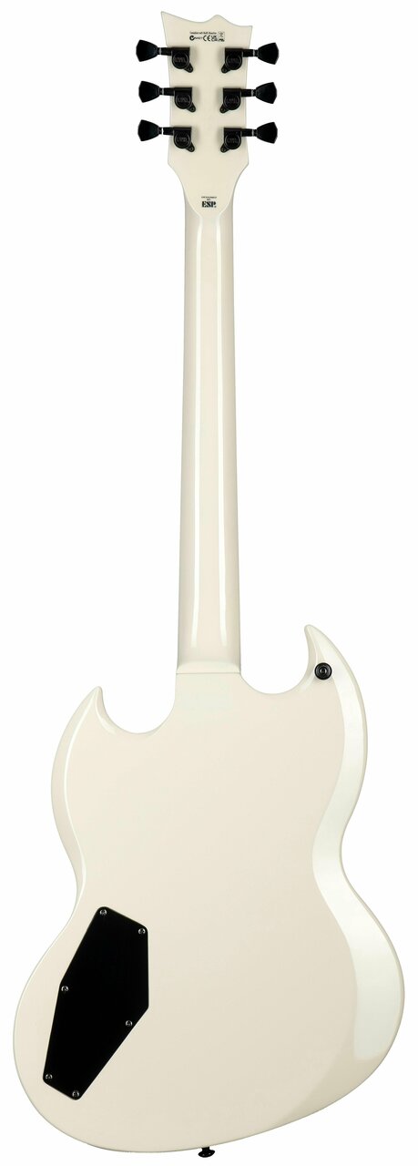 ESP LTD Viper-256 Electric Guitar in Olympic White - 10011362-VIPER-256_OW_BACK.jpg