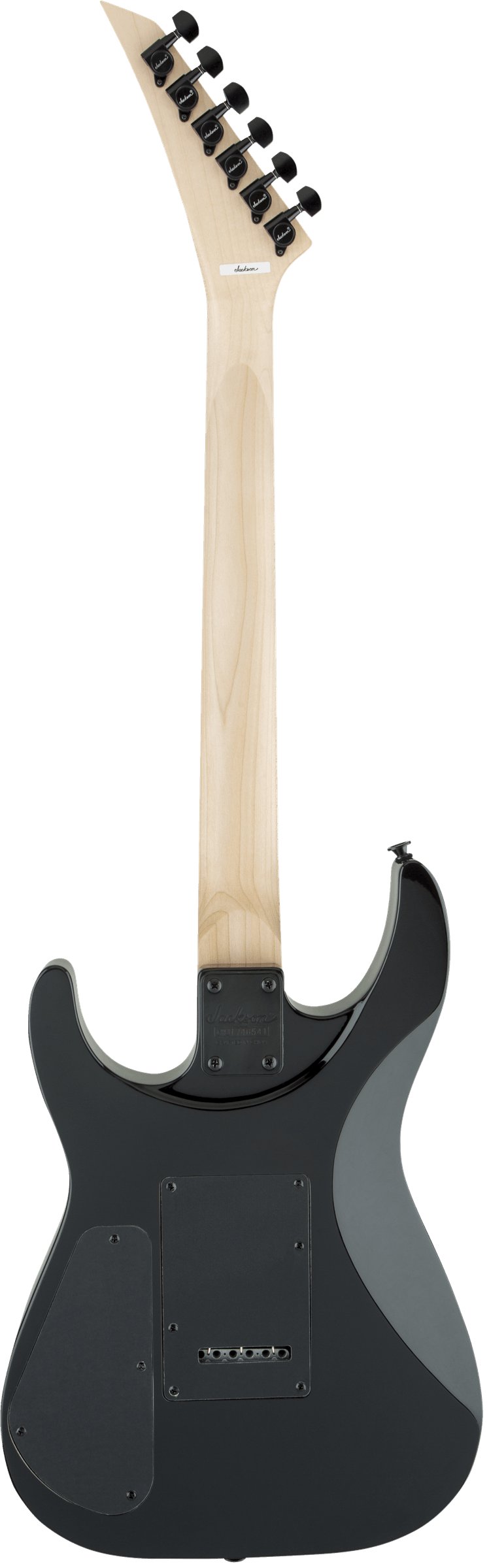 Jackson Guitar JS12 Dinky 24-Fret in Black with Amaranth Fretboard