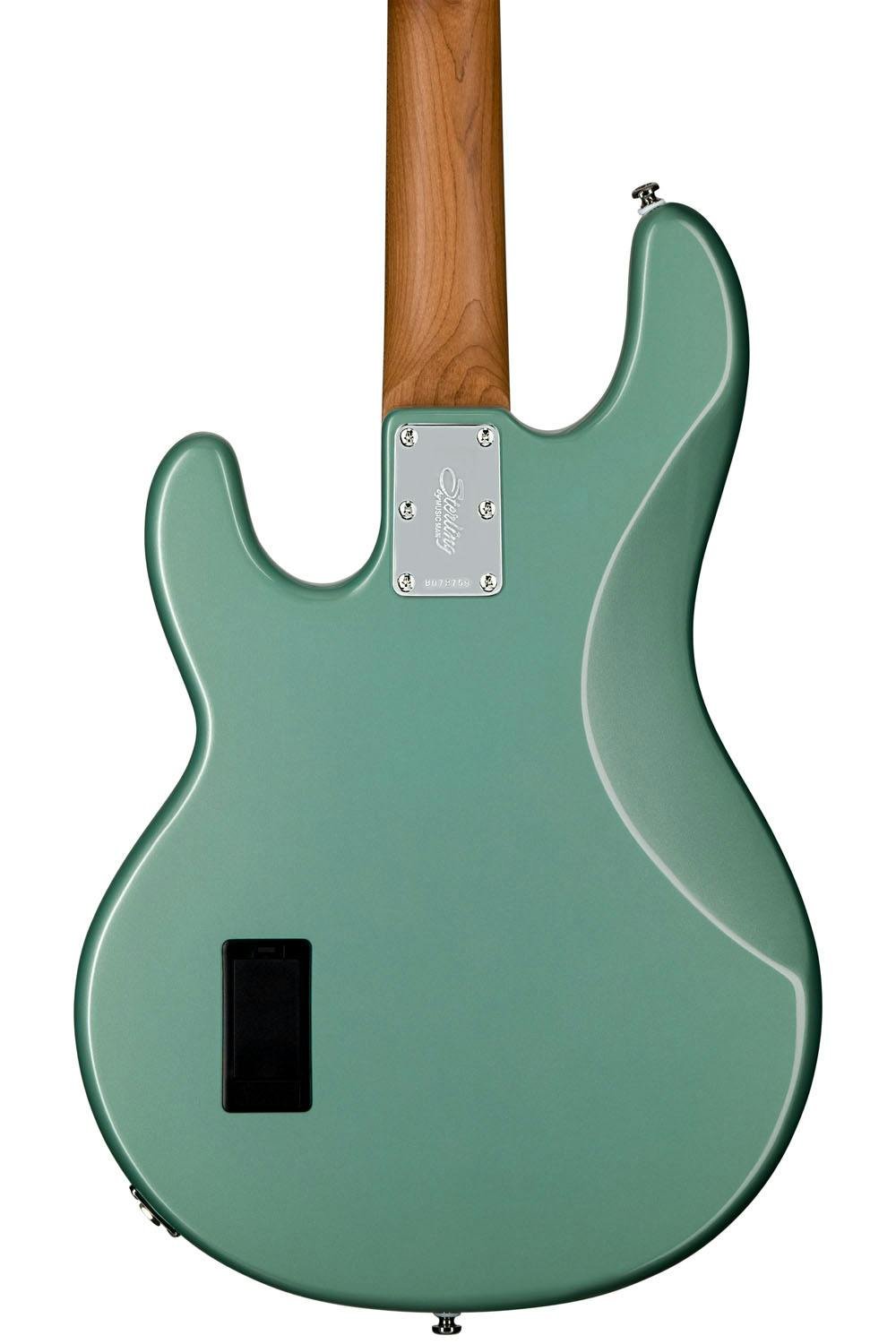 Sterling by Music Man Stingray 4 in Dorado Green - RAY34DGRR2-ST-RAY34-DGR-R2-REAR-BODY.jpg