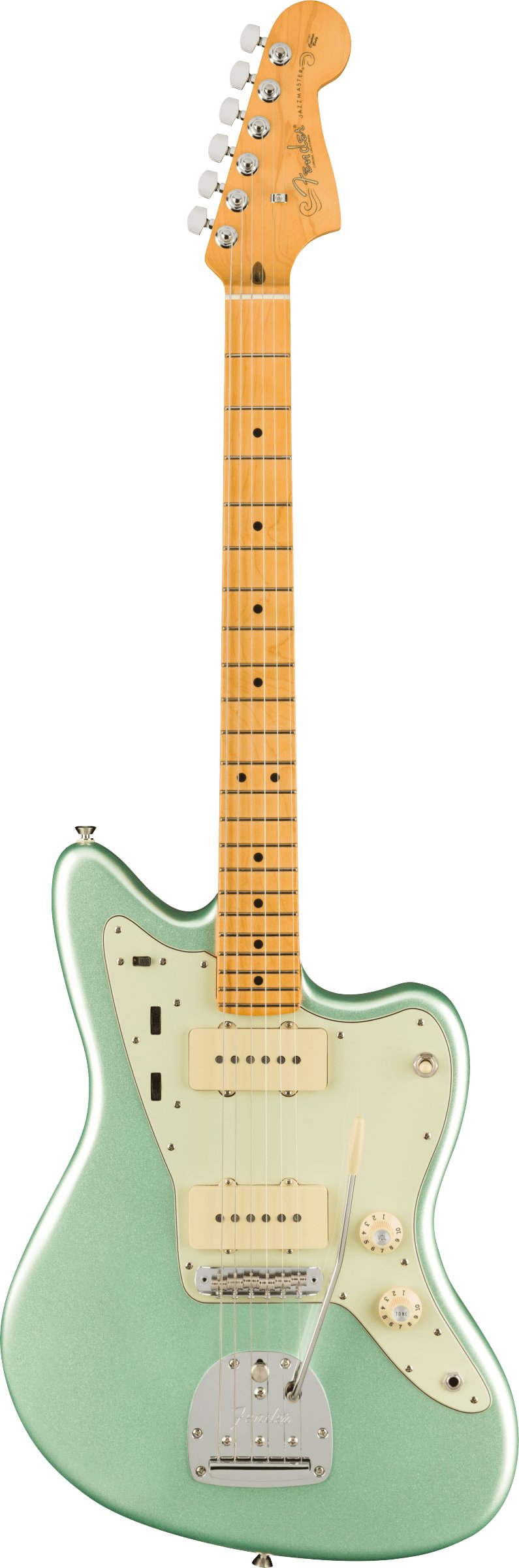 Fender American Professional II Jazzmaster in Mystic Surf Green