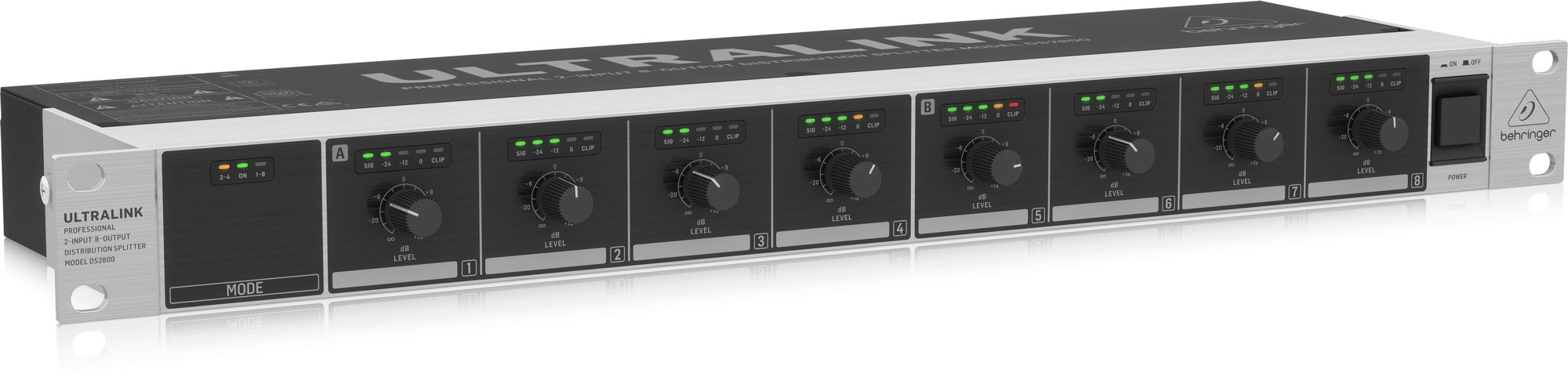 Behringer DS2800 Analog Mixer Signal Splitter - Andertons Music Co.