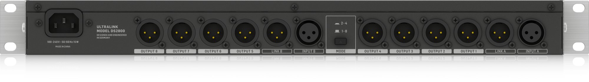 Behringer DS2800 Analog Mixer Signal Splitter - Andertons Music Co.