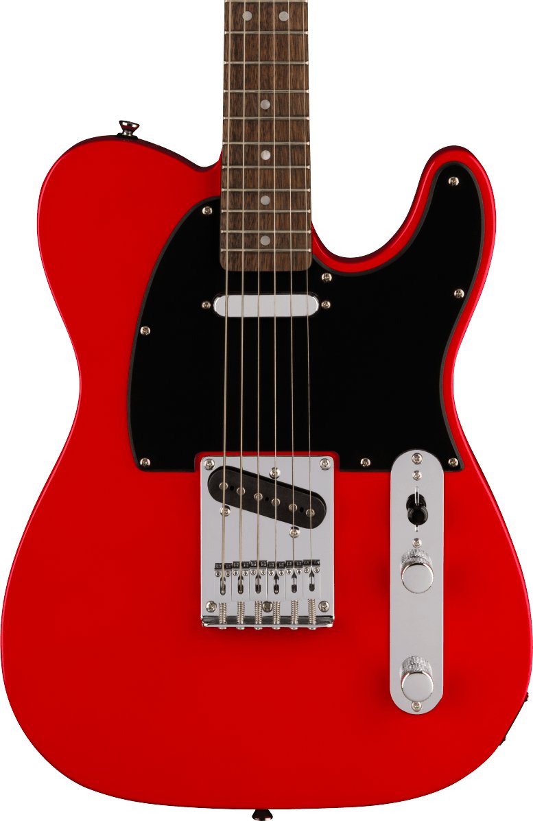 Squier Sonic Telecaster Electric Guitar in Torino Red - 0373451558-Squier-Sonic-Telecaster-Torino-Red-Body.jpg