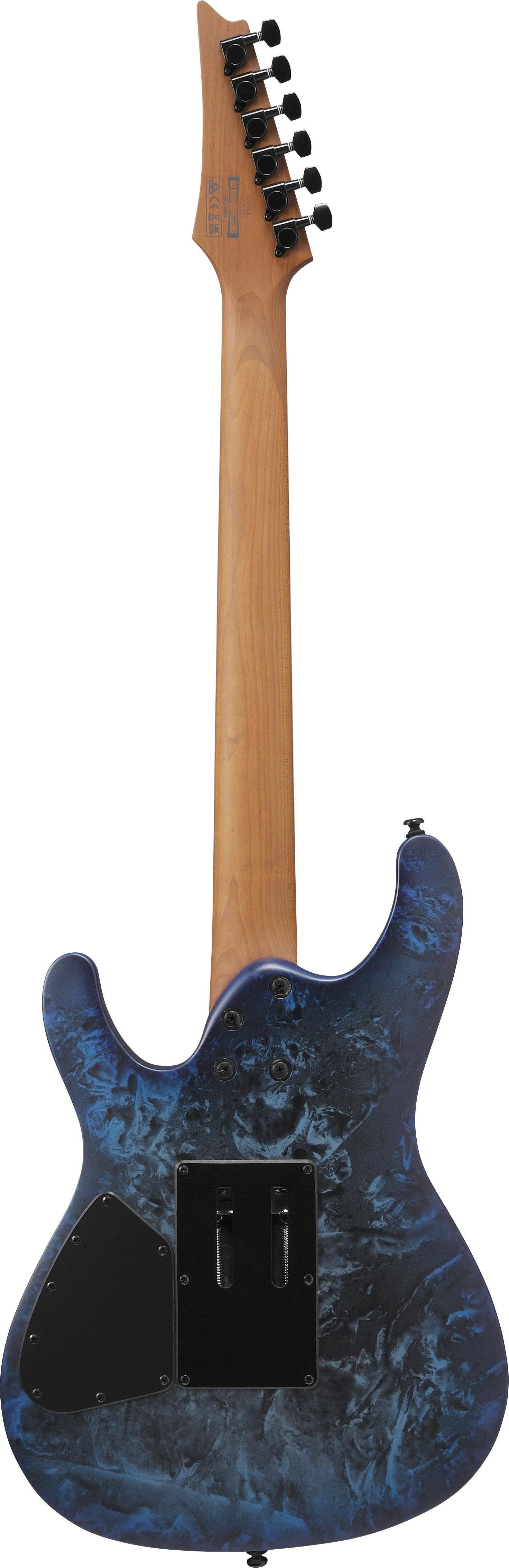 Ibanez S770-CZM Electric Guitar in Cosmic Blue Frozen Matte