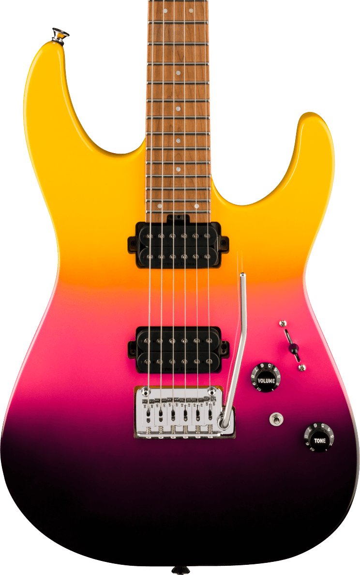 Charvel Pro-Mod DK24 CM in Malibu Sunset - 2962411500-2962411500_cha_ins_frt_1_rr-hero.jpg