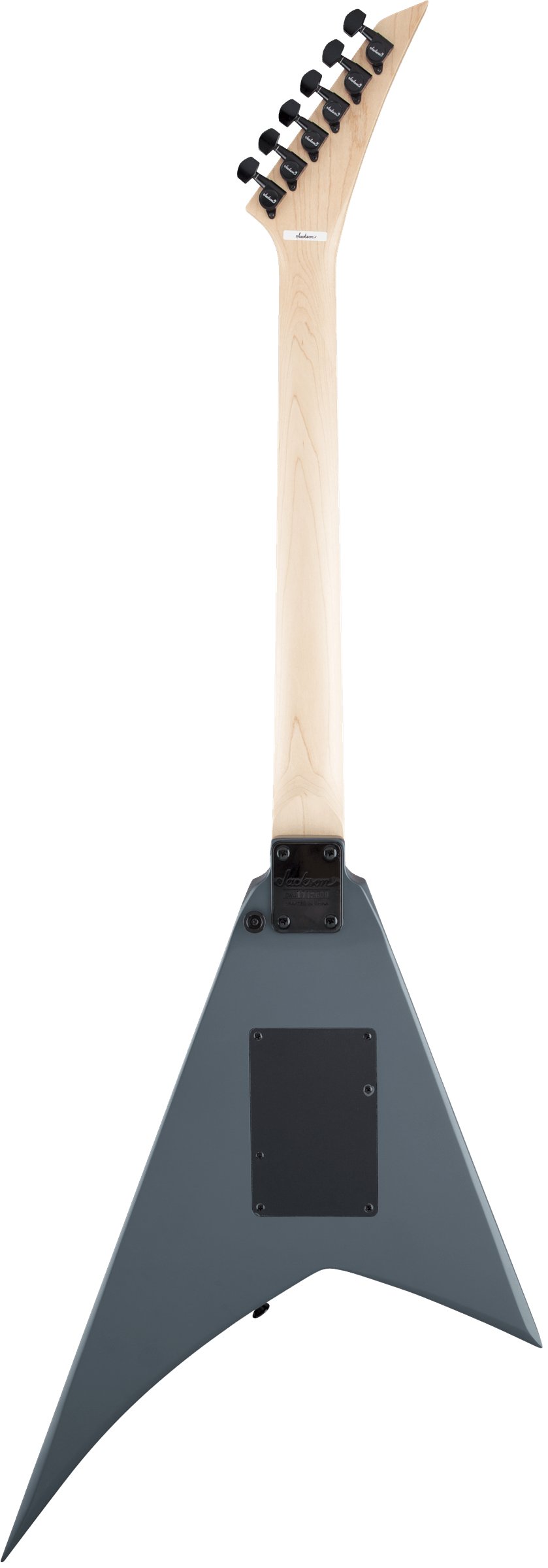 貴重 JACKSON JS32L Rhoads エレキギター サテングレイ 左用 Jackson JS32L Rhoads in Satin Grey Left Handed with Amaranth