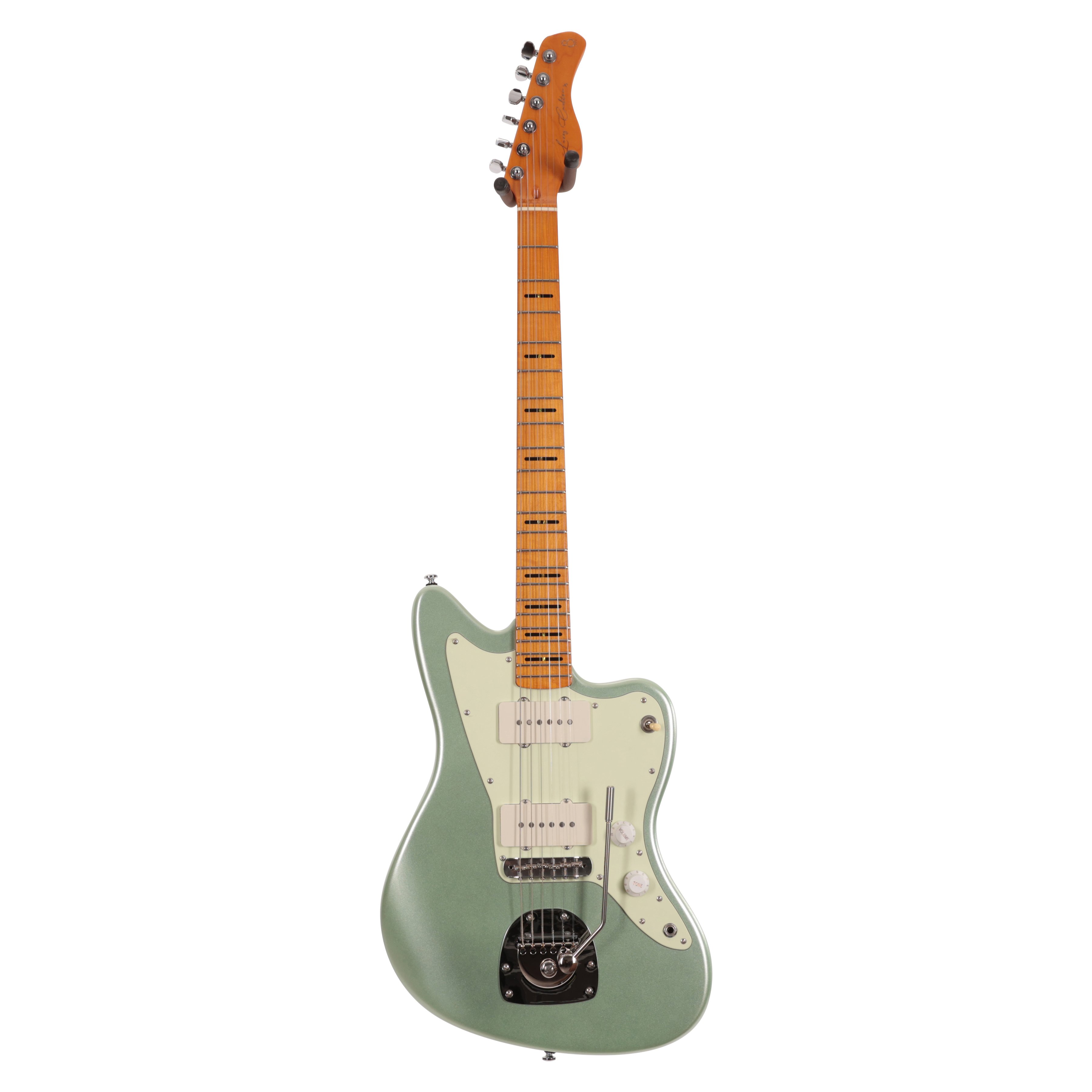 Sire Larry Carlton J5 Electric Guitar in Surf Green Metallic - J5SGM (3).jpg