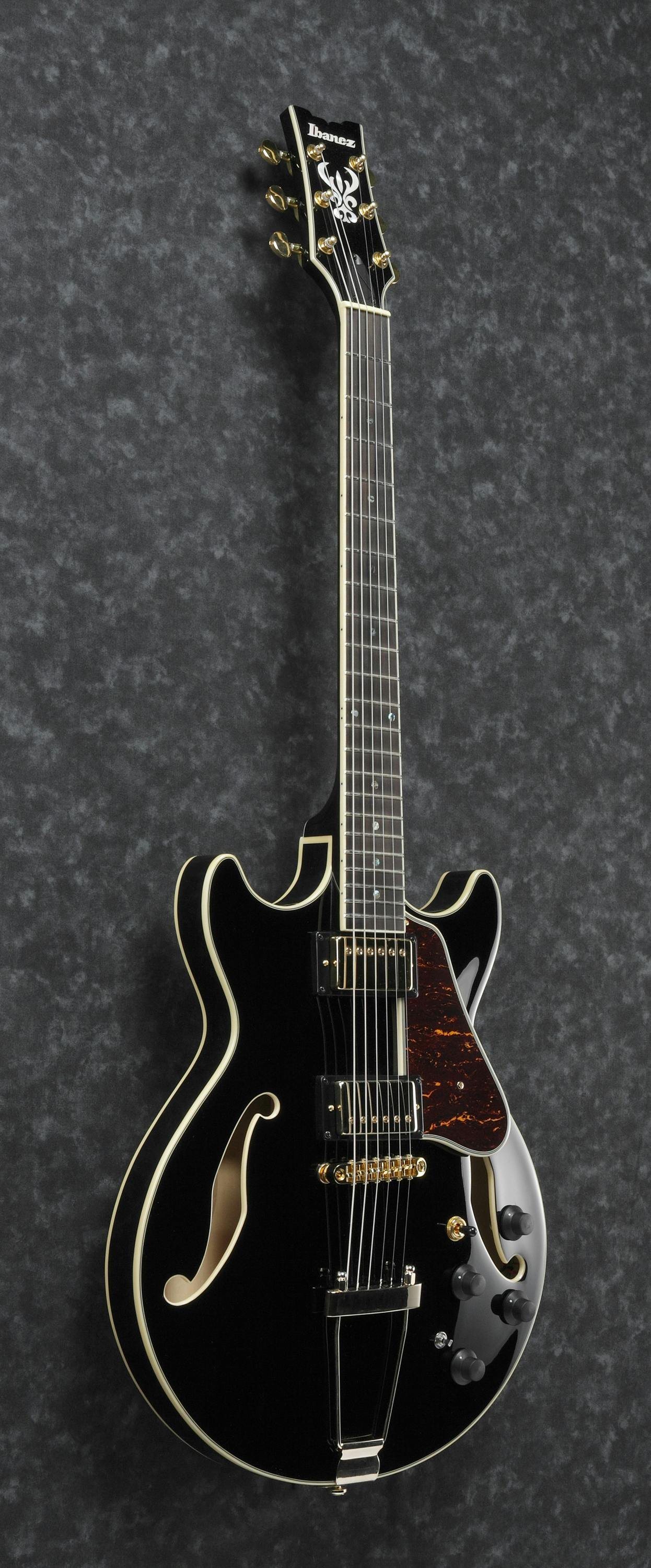 Ibanez AMH90-BK Artcore Expressionist Hollowbody Electric Guitar