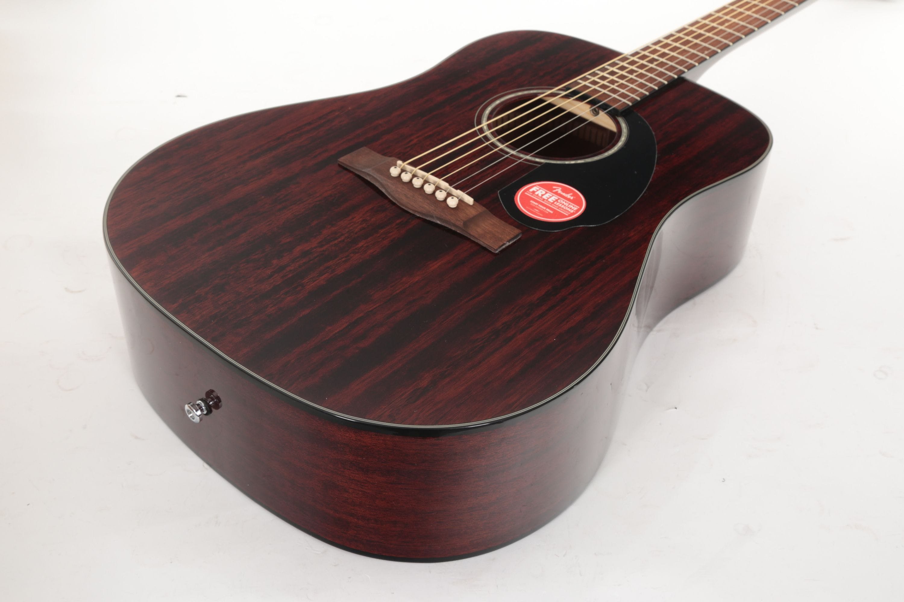 Fender CD-60S All-Mahogany Dreadnought Acoustic Guitar in Natural - 370725-0970110022 (5).jpg