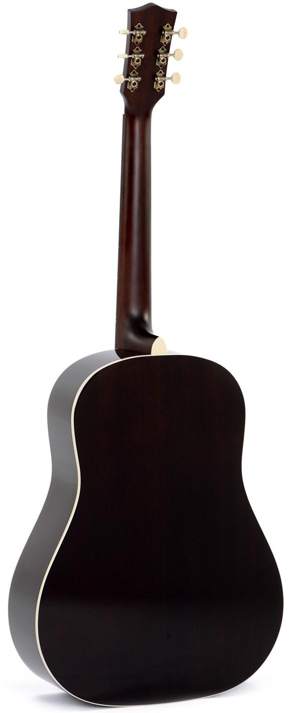 Sigma SG Series JM-SG45 Left Handed Electro Acoustic Guitar in Sunburst - SIG-GTR-JM-SG45L-Back.jpg