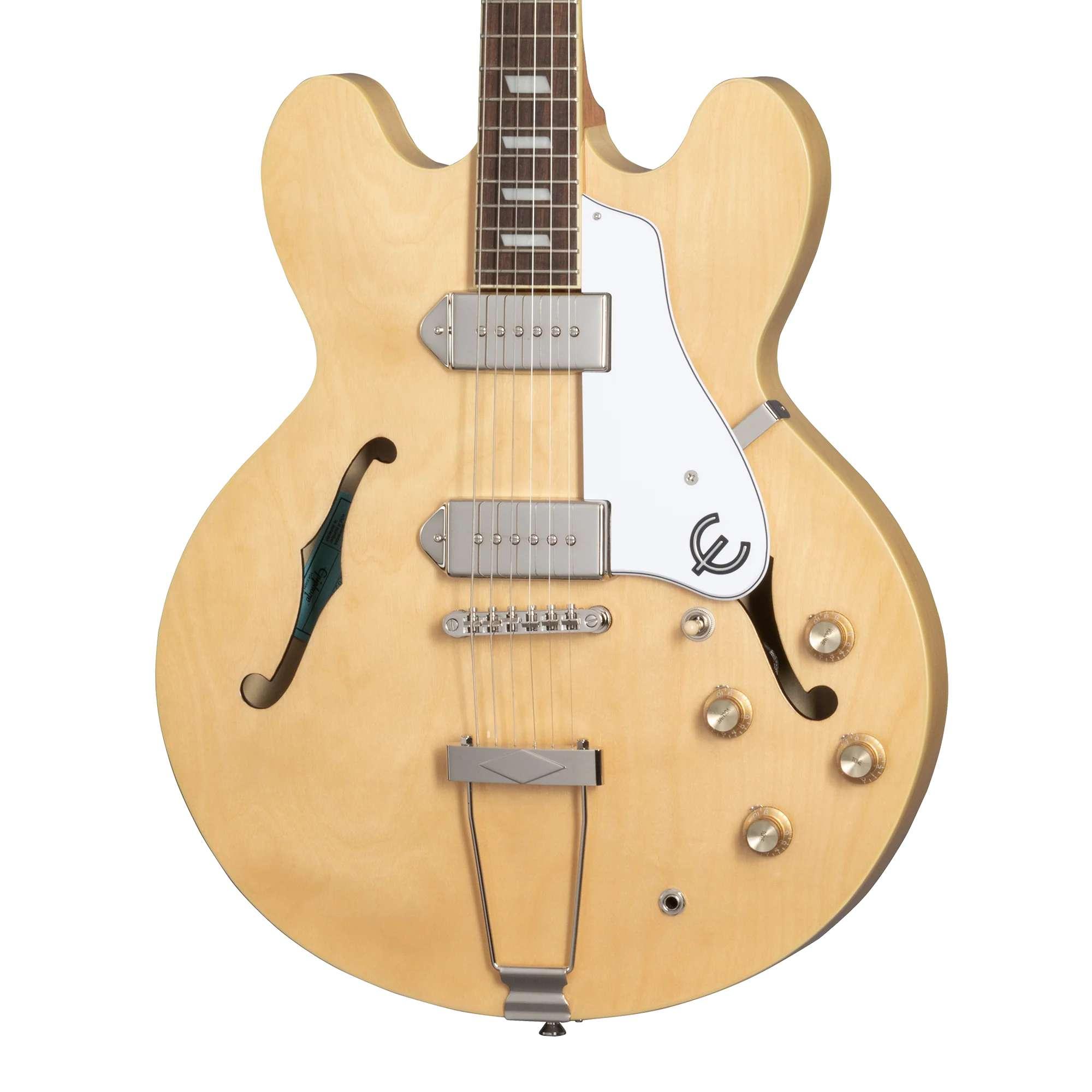 Epiphone Original Casino Hollow Body Electric Guitar in Natural - EOCANANH1 (1).jpg