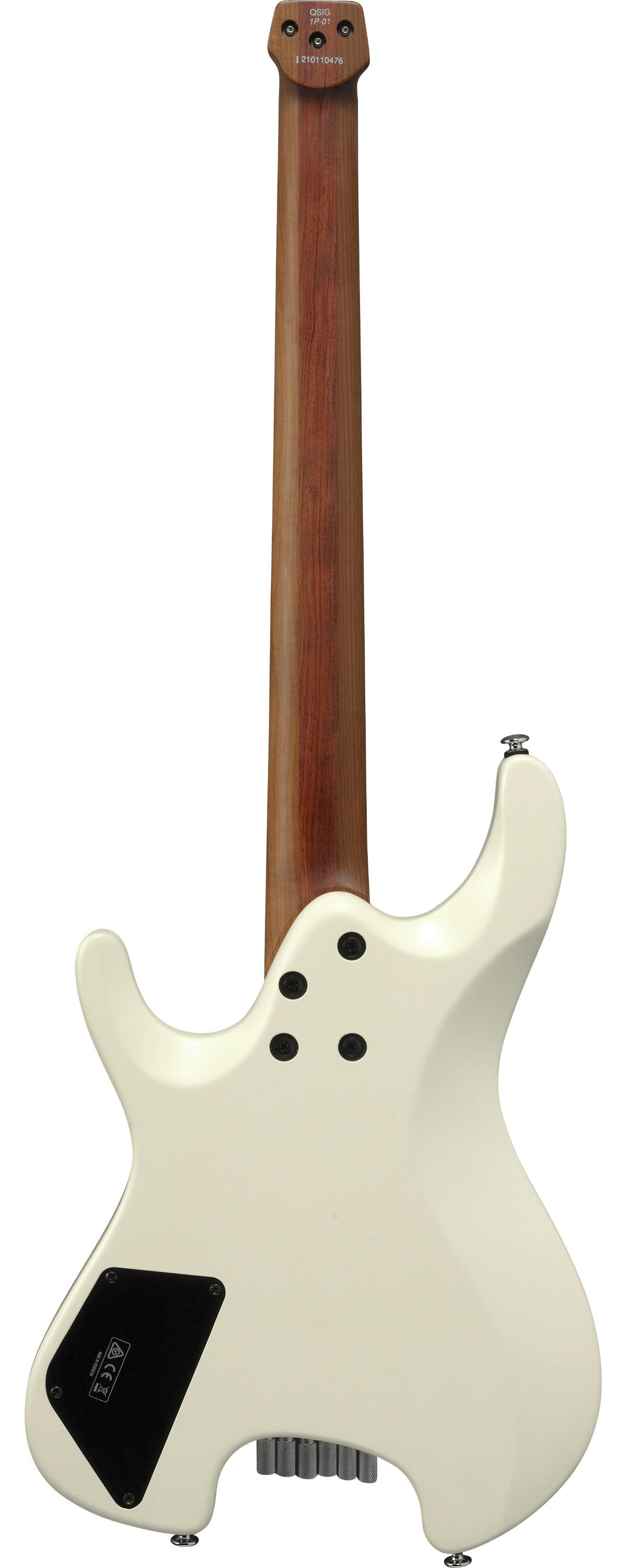 Ibanez ICHI10-VWM Q Series Ichika Nito Signature Headless Electric Guitar in Vintage White Matte - 446397-Ibanez-Q-Series-Ichika-Signature-Guitar-Vintage-White-Matte-Back.jpg