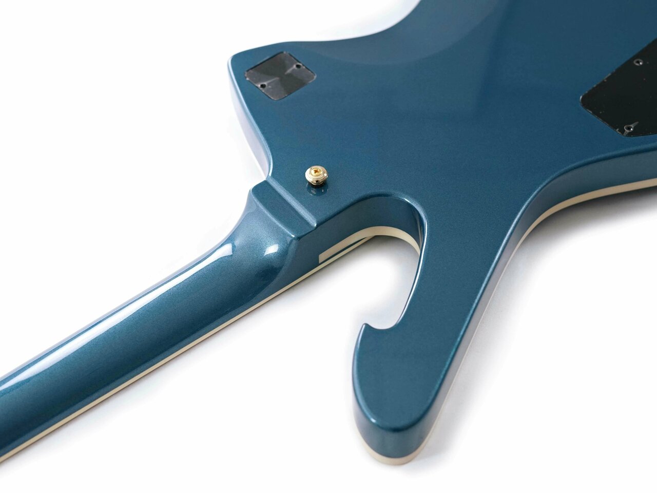 Ibanez IC420ABM Iceman Electric Guitar in Antique Blue Metallic
