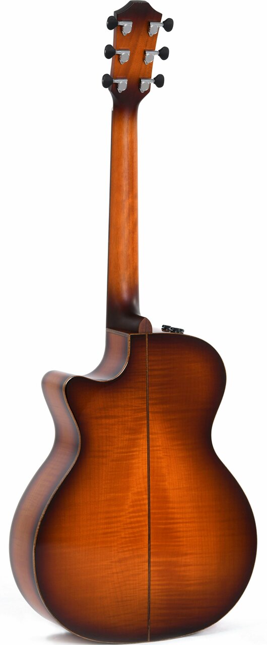 Sigma Modern Series GACE-3-SB+ Flamed Maple Cutaway Electro Acoustic Guitar - SIG-GACE-3-SBPLUS-Sigma-Modern-Series-GACE-3-SB-Plus-Back.jpg