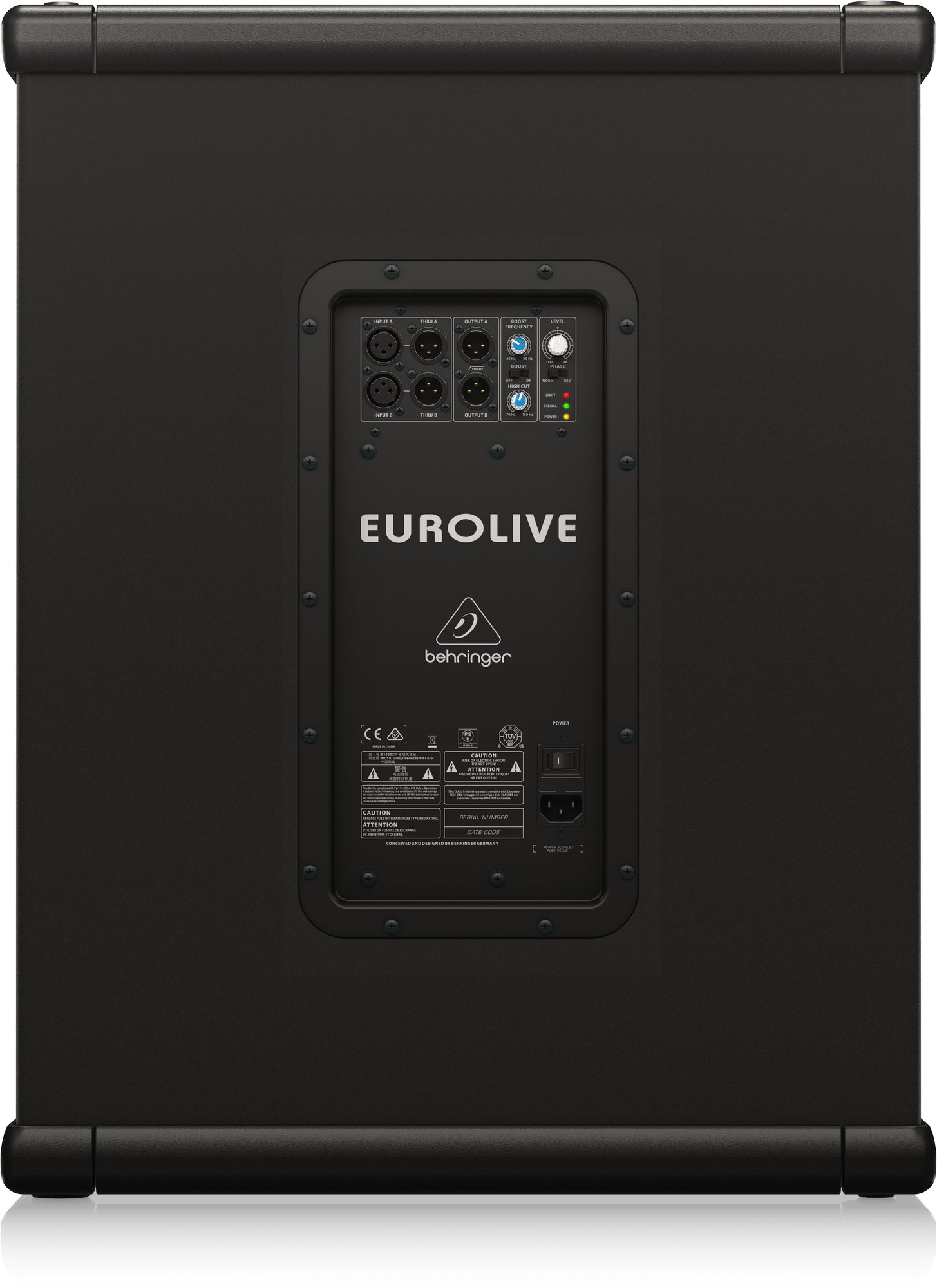 Behringer B1800XP Portable Active Subwoofer Andertons Music