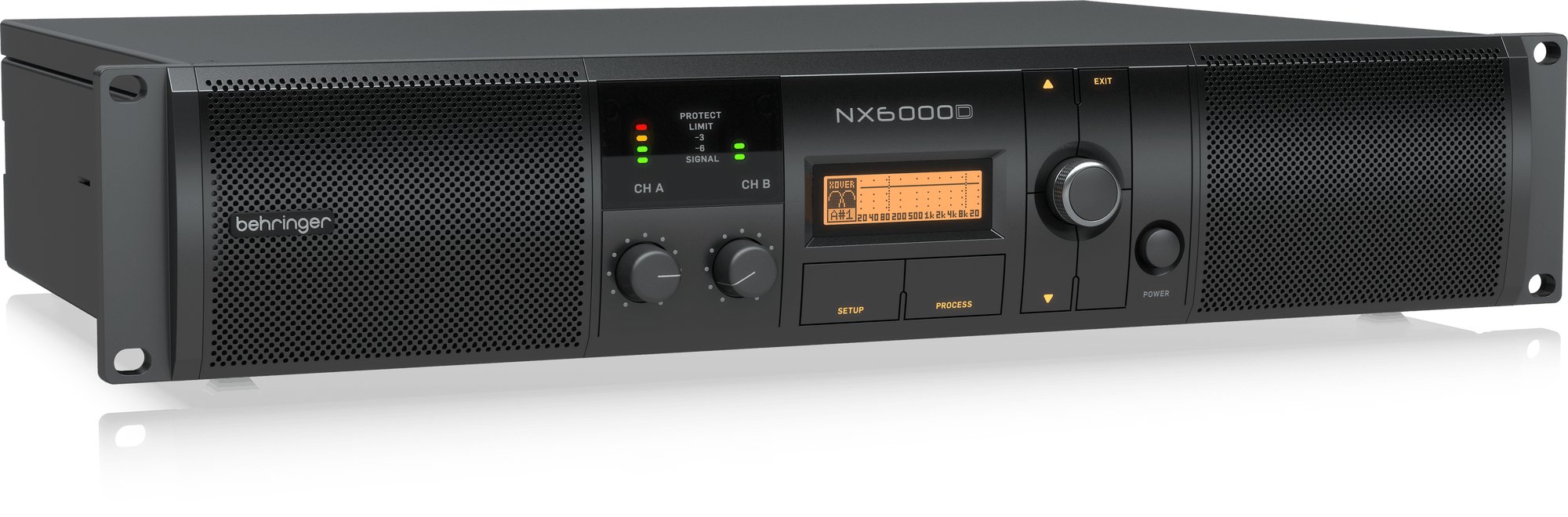 Behringer NX6000D 6000-Watt Class-D Power Amplifier With DSP