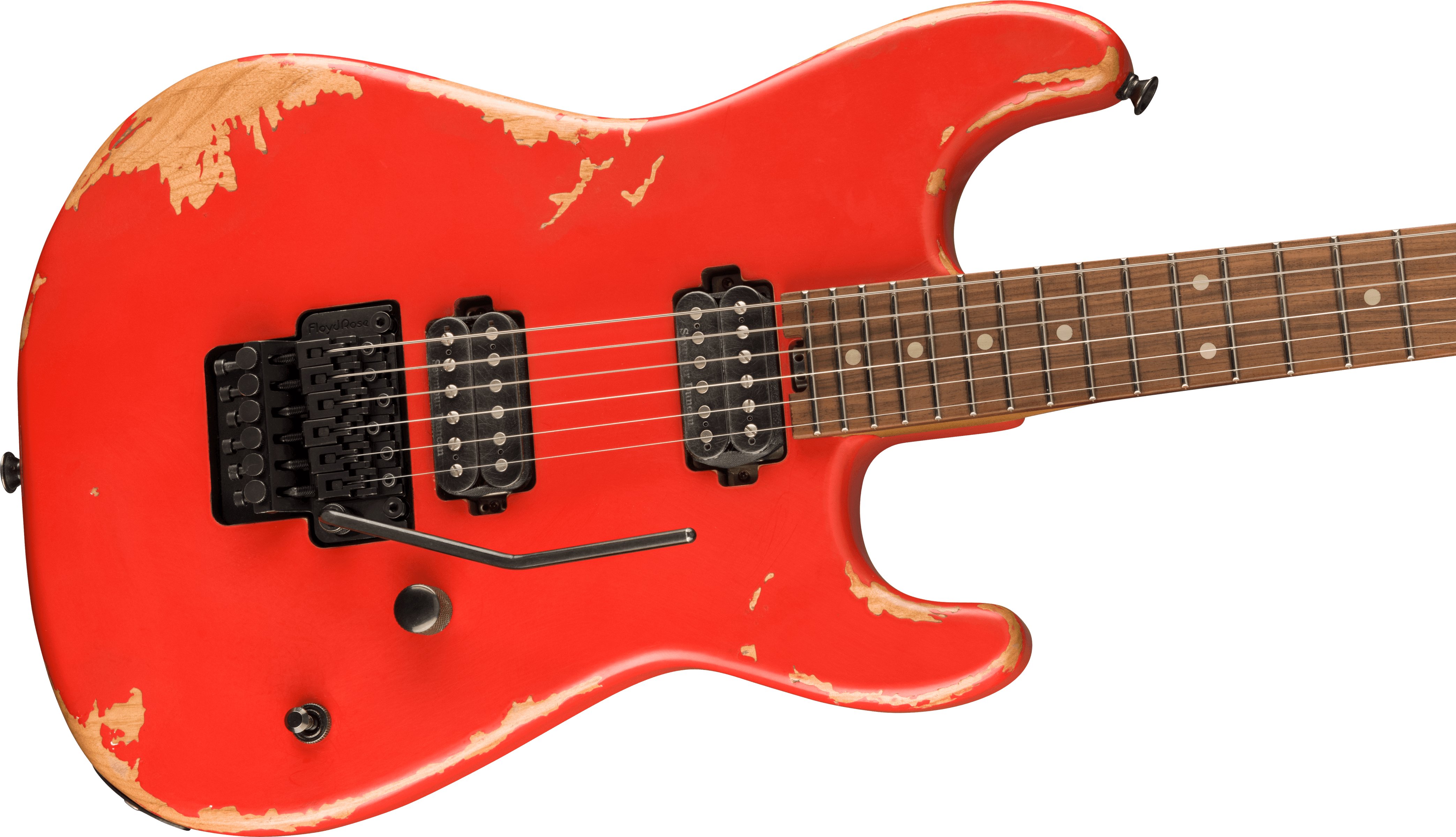 Charvel Pro-Mod Relic San Dimas Style 1 FR in Weathered Orange - 2965201380-2965201380_cha_ins_cbr_1_nr.jpg