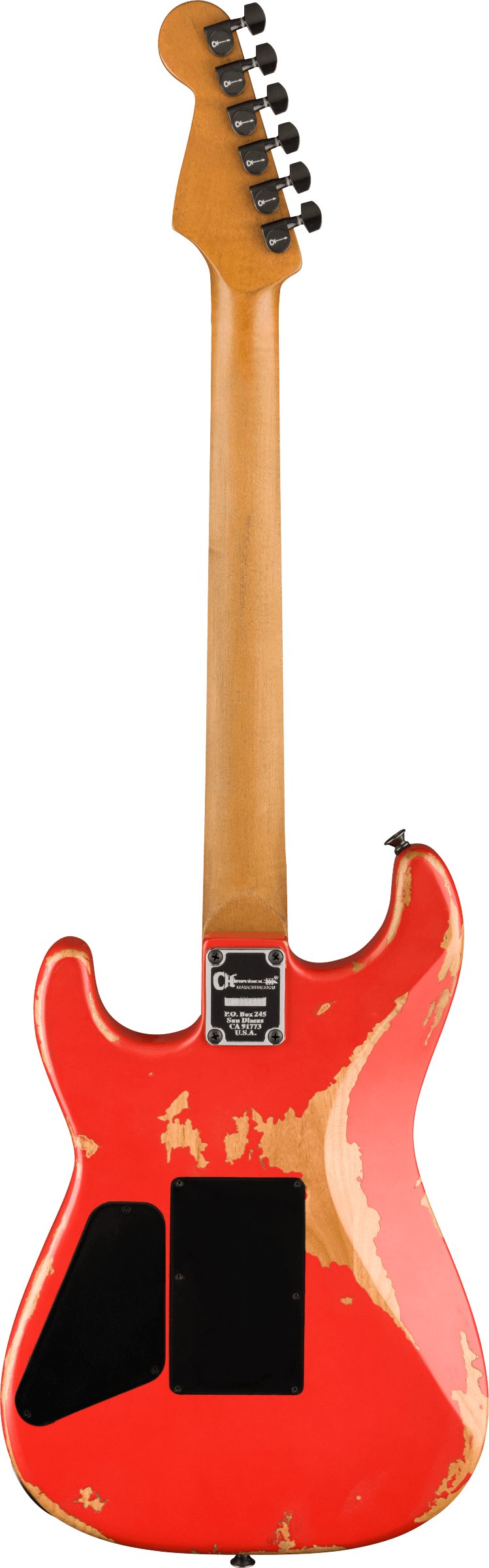Charvel Pro-Mod Relic San Dimas Style 1 FR in Weathered Orange