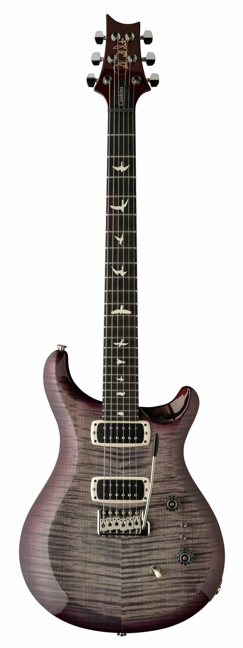 ギター PRS S2 Custom24 PRS S2 Custom 24-08 Electric Guitar in Faded Gray Black Purple