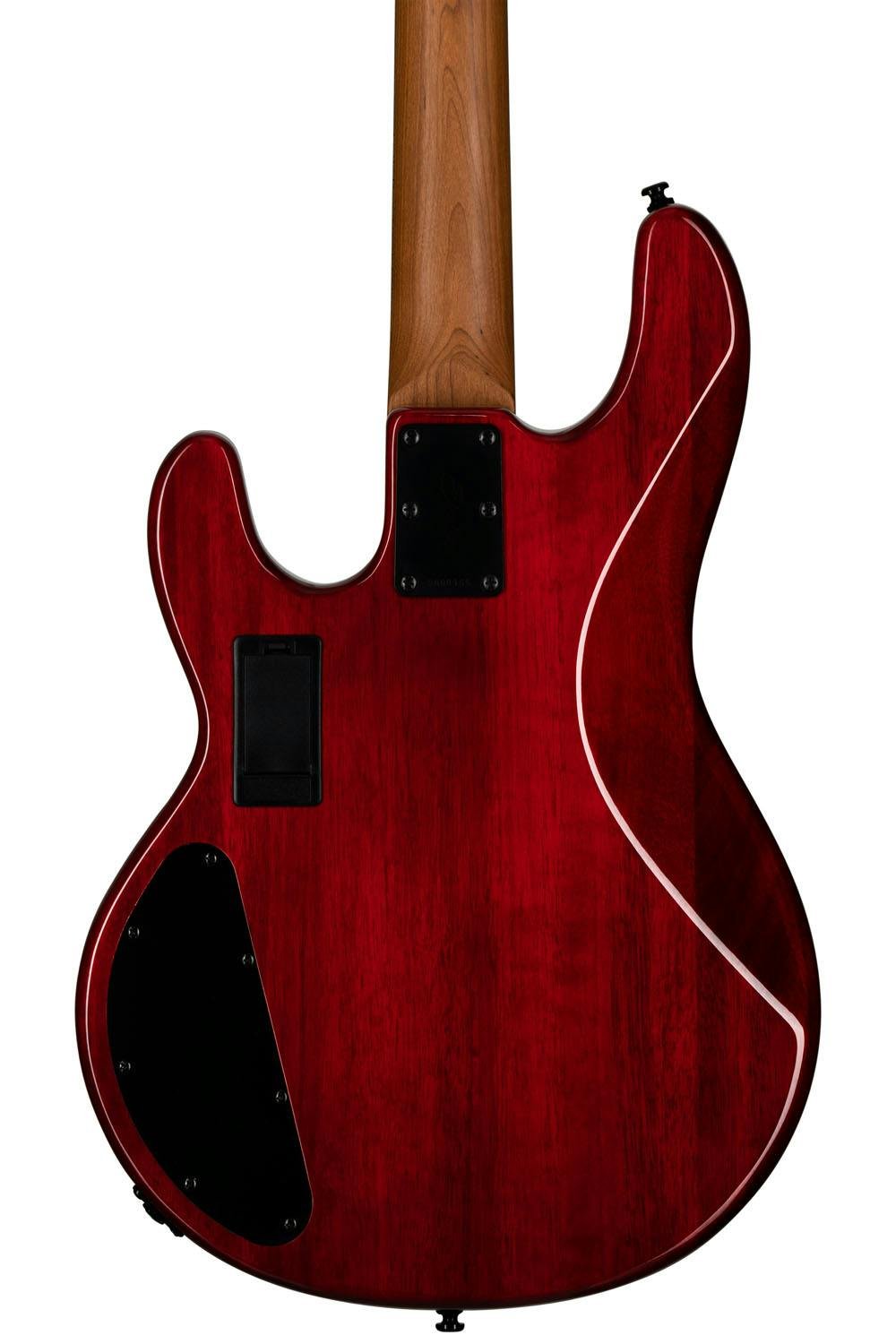 Sterling by Music Man Stingray RAY34 HH Bass Guitar in Blood Orange Burst - RAY34HHSMBOBR2-ST-RAY34HHSM-BOB-R2-REAR-BODY.jpg