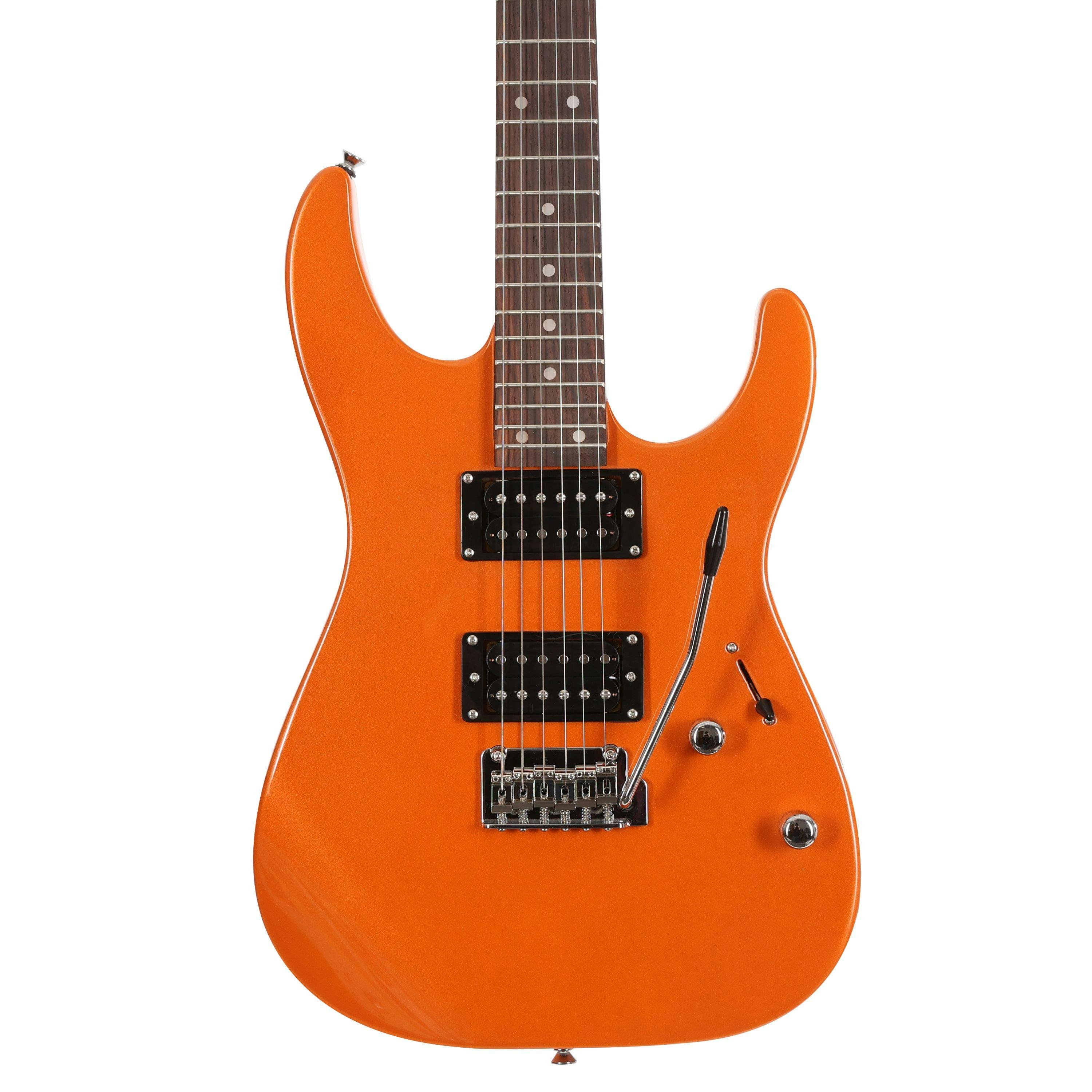 EastCoast HM1 Electric Guitar in Metallic Orange - 478019-EC-HM1-MO (3).jpg