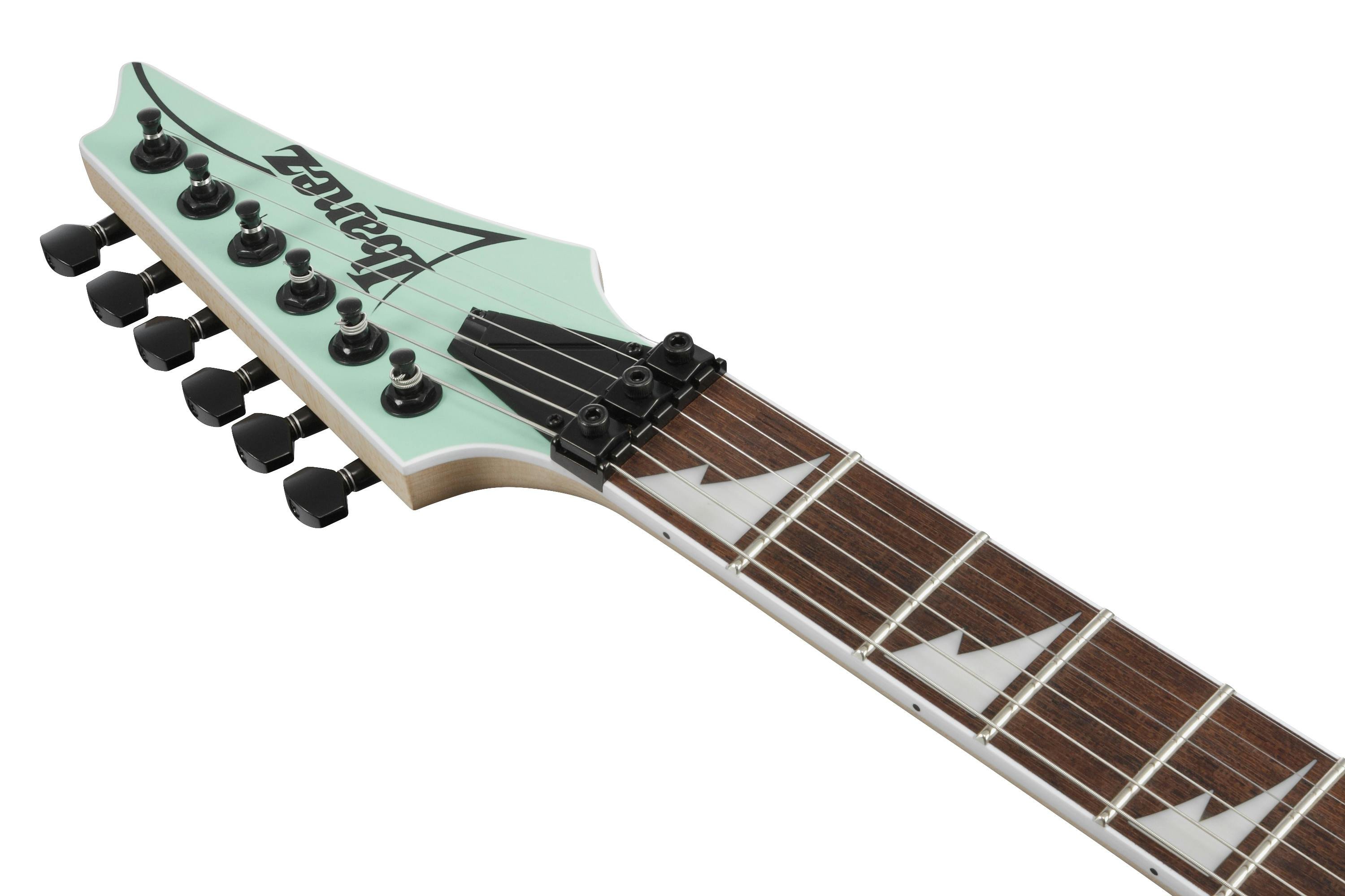 Ibanez RG470DX-SFM Electric Guitar in Sea Foam Green Matte - RG470DX-SFM-RG470DX-sea-foam-green-headstock.jpg