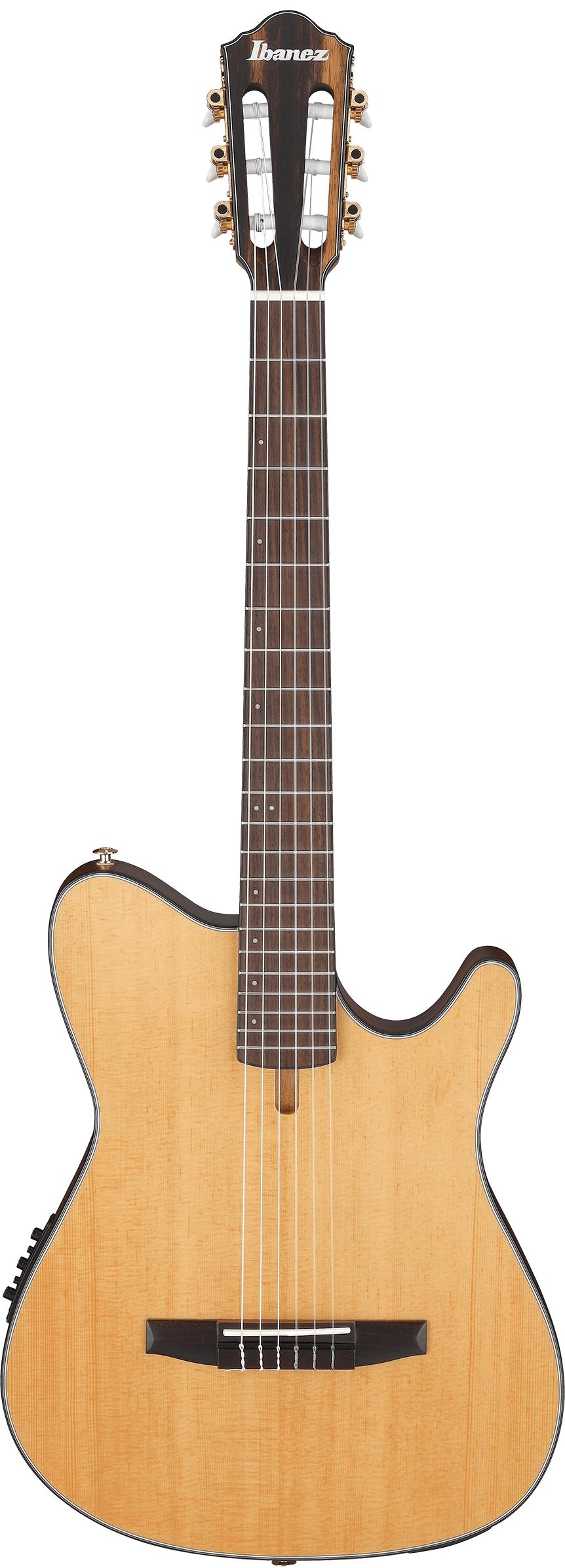 ギター Ibanez FRH10N Ibanez FRH10N-NTF Nylon-String Electro Acoustic Guitar in Natural