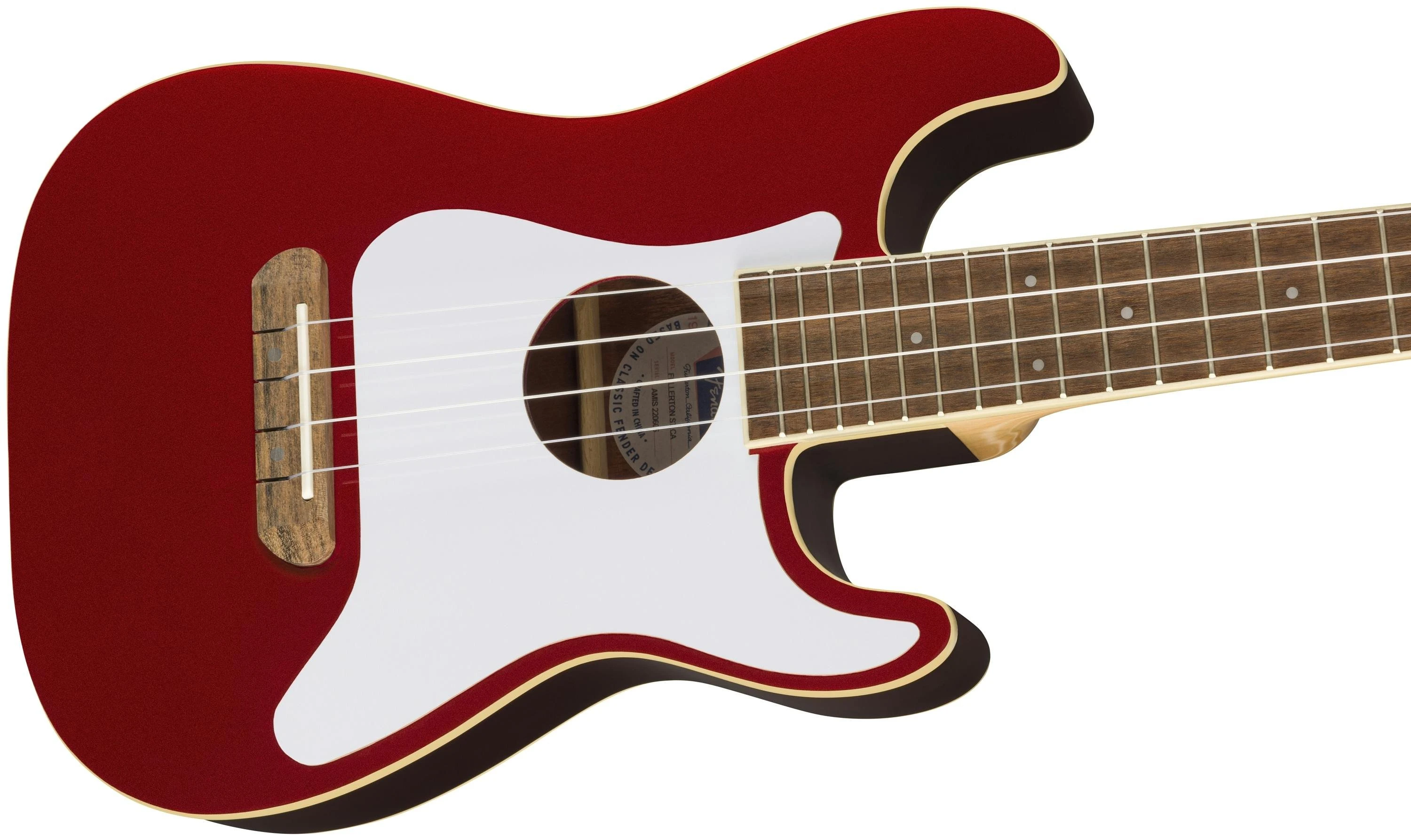 Fender Fullerton Stratocaster Ukulele in Candy Apple Red - 0970523509-0970523509_fen_ins_cbr_1_nr.jpg