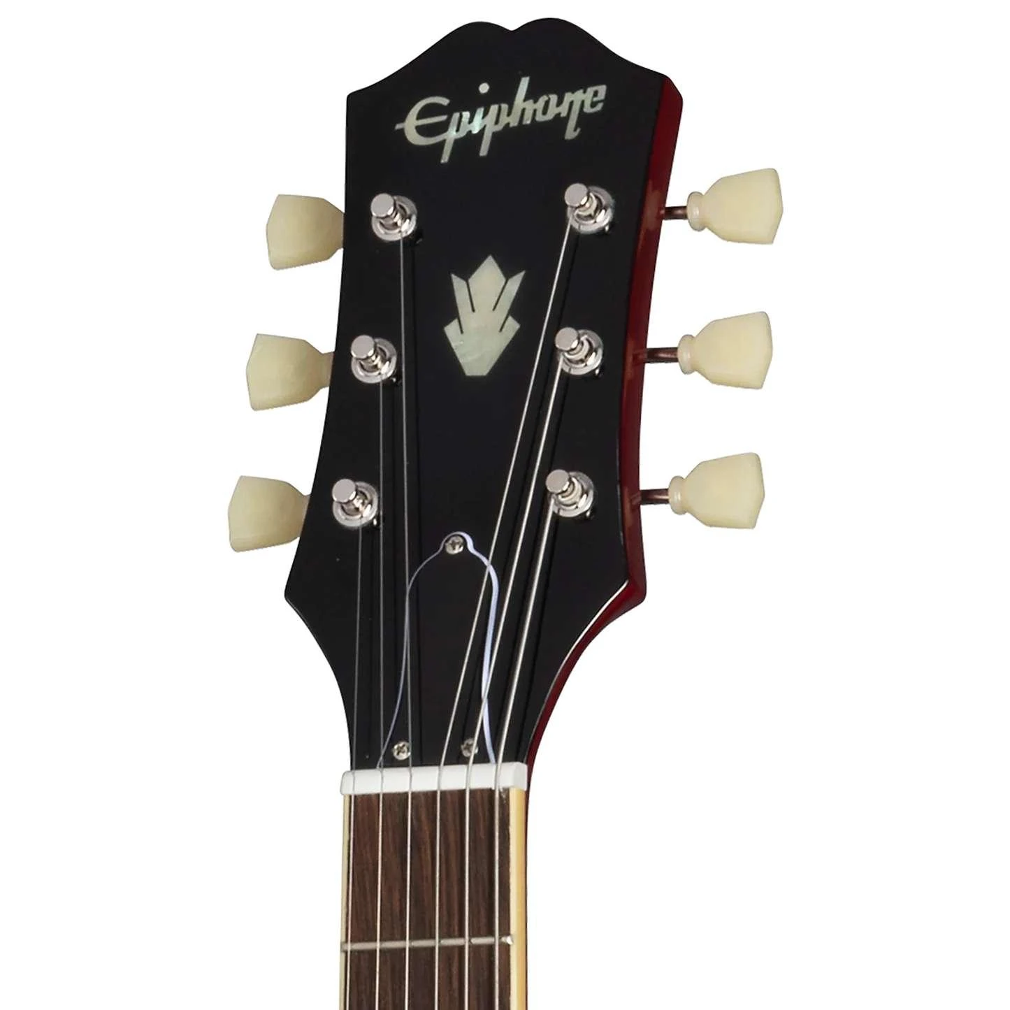 Epiphone Inspired by Gibson ES-335 Semi-Hollow Left Handed Electric Guitar in Cherry - EIES335LCHNH1 (4).jpg