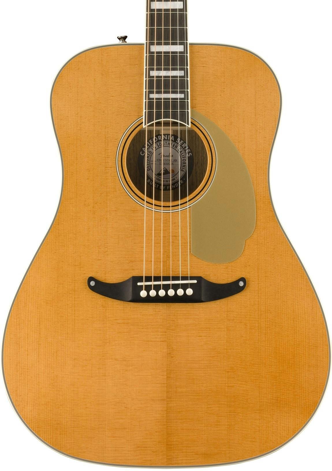 Fender King Vintage Electro Acoustic Guitar in Aged Natural - 0971012334-0971012334_fen_ins_frt_1_rr-hero.jpg