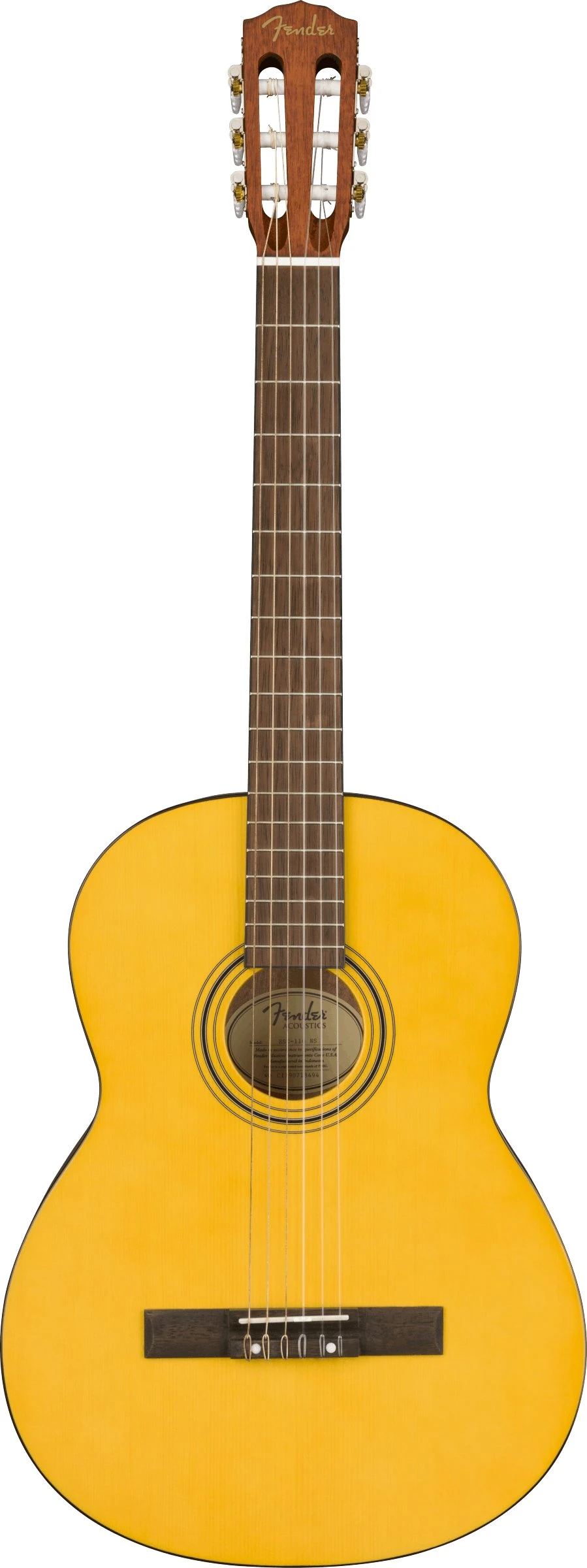 Fender ESC-110 Educational Series  Classical, Wide Neck Acoustic - 376987-0971910121_gtr_frt_001_rr.jpg