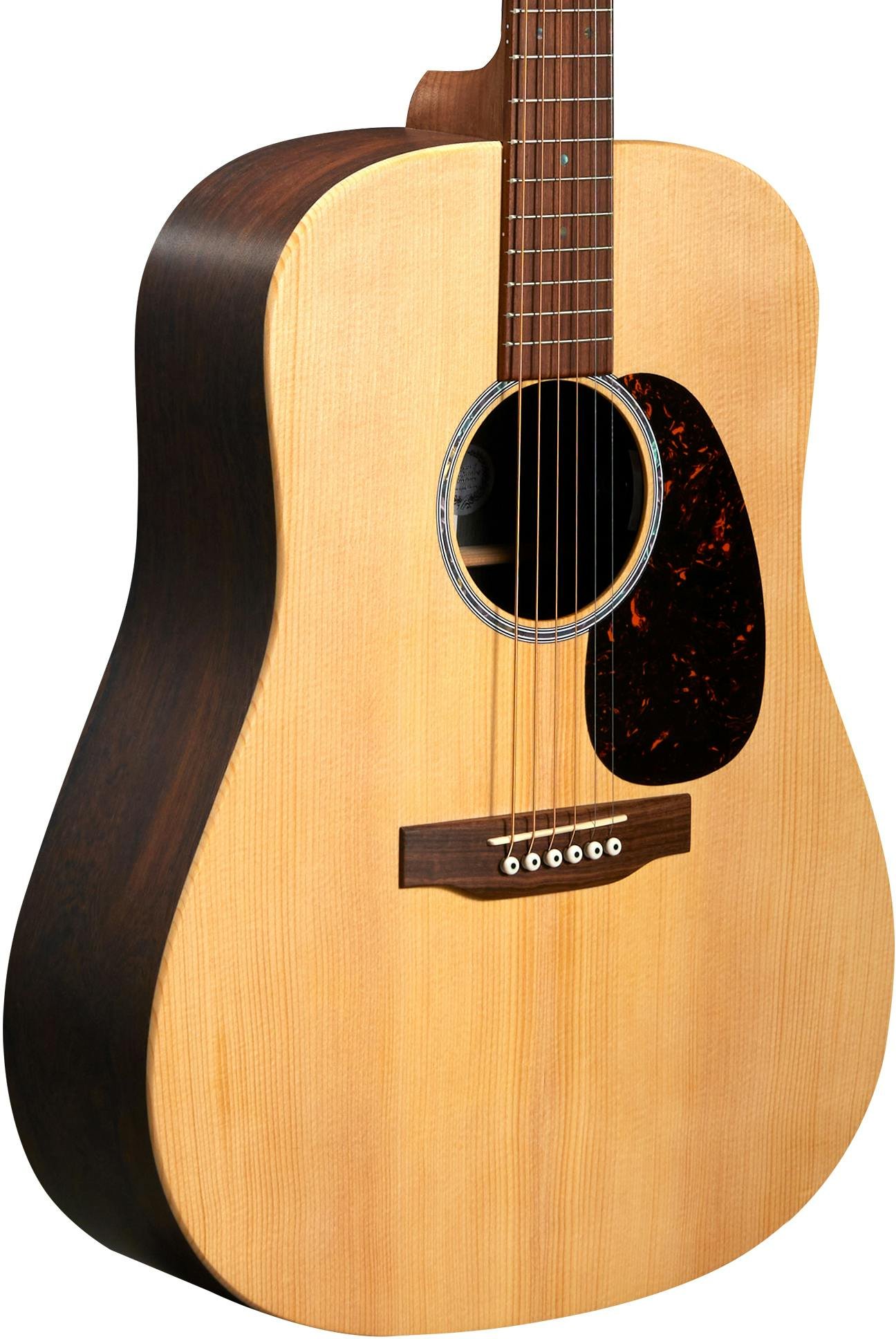 Martin X-Series Remastered D-X2E-BRAZ Acoustic Guitar with Spruce