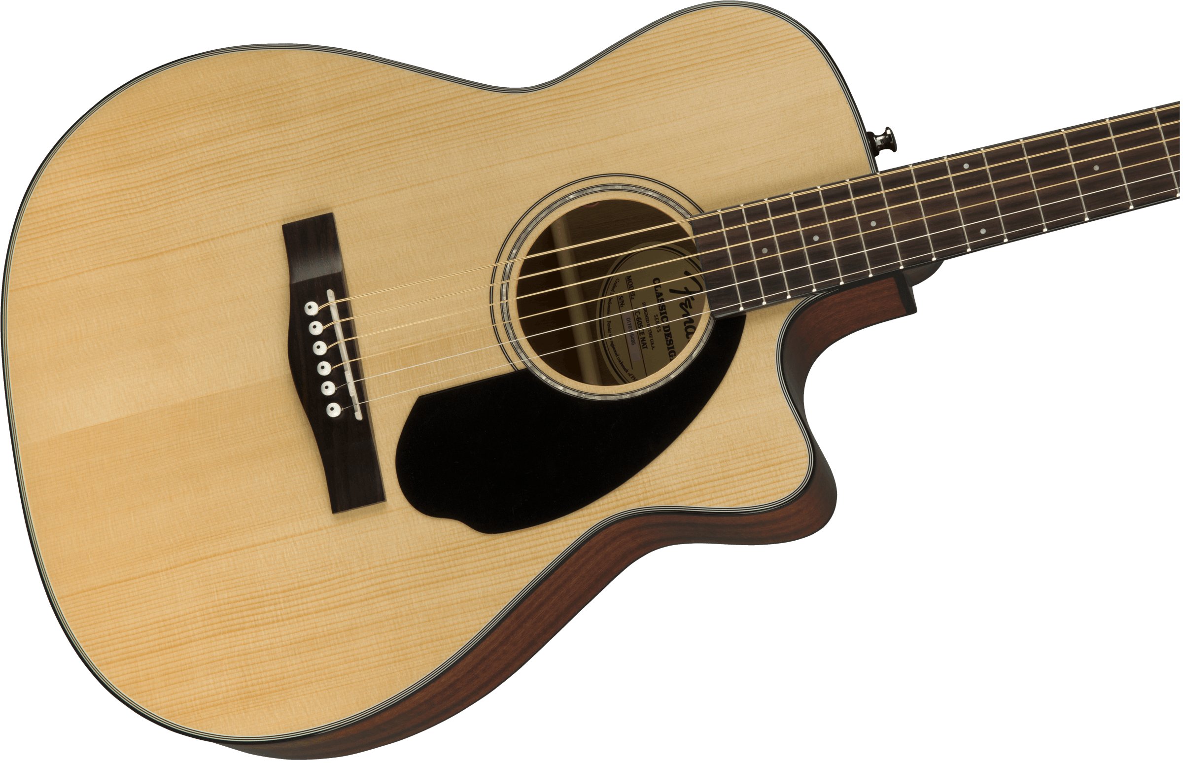 Fender CC60SCE Concert Sized Electro Acoustic Cutaway Guitar Natural - 319891-1548776763309.jpg