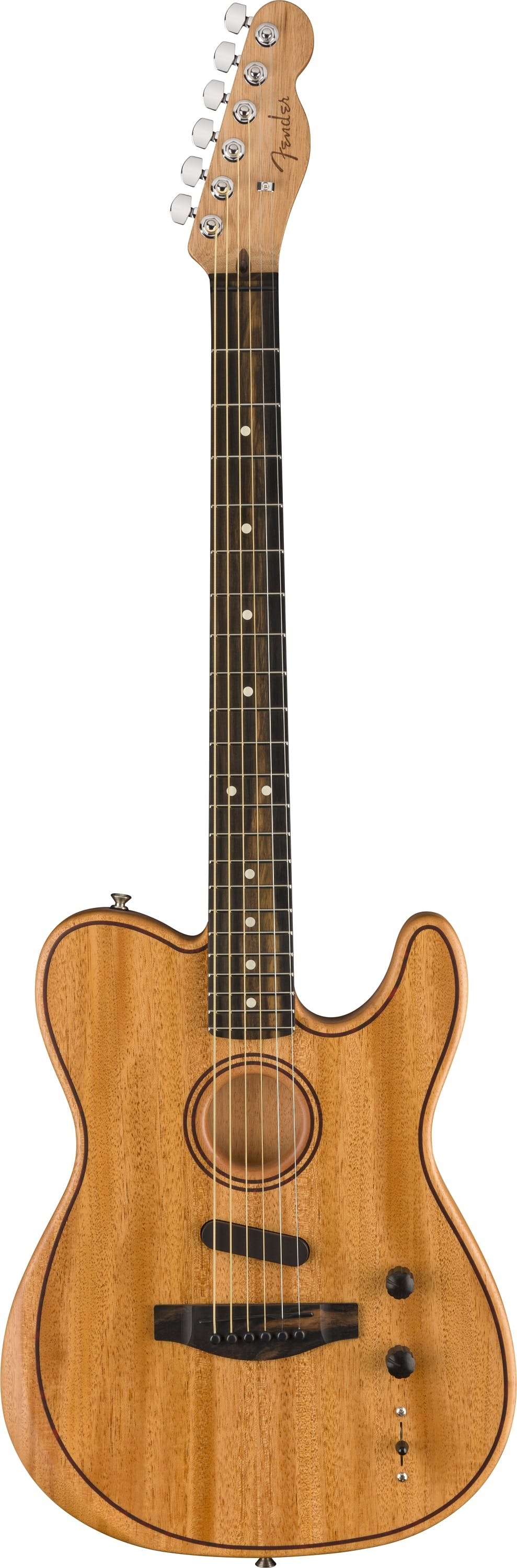 ギター Fender American Acoustasonic Telecaster Fender American Acoustasonic Telecaster All-Mahogany Acoustic