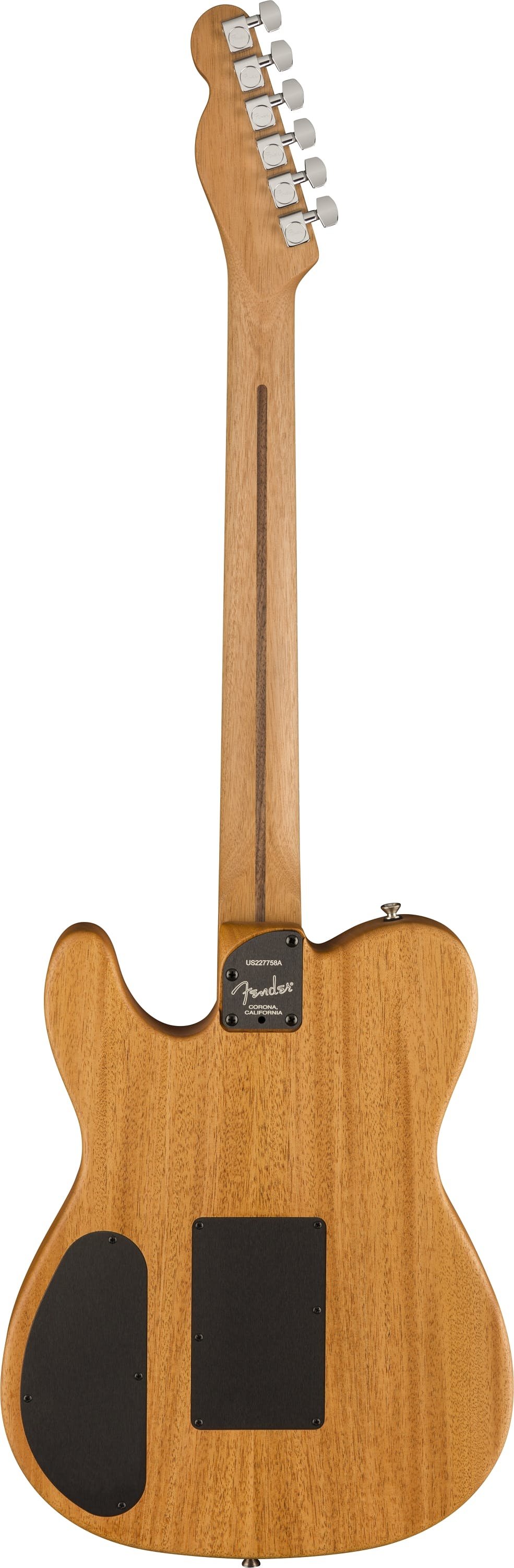 Fender American Acoustasonic Telecaster All-Mahogany Acoustic/Electric Guitar in Natural - 517194-Fender-American-Acoustasonic-Telecaster-All-Mahogany-Natural-Back.jpg