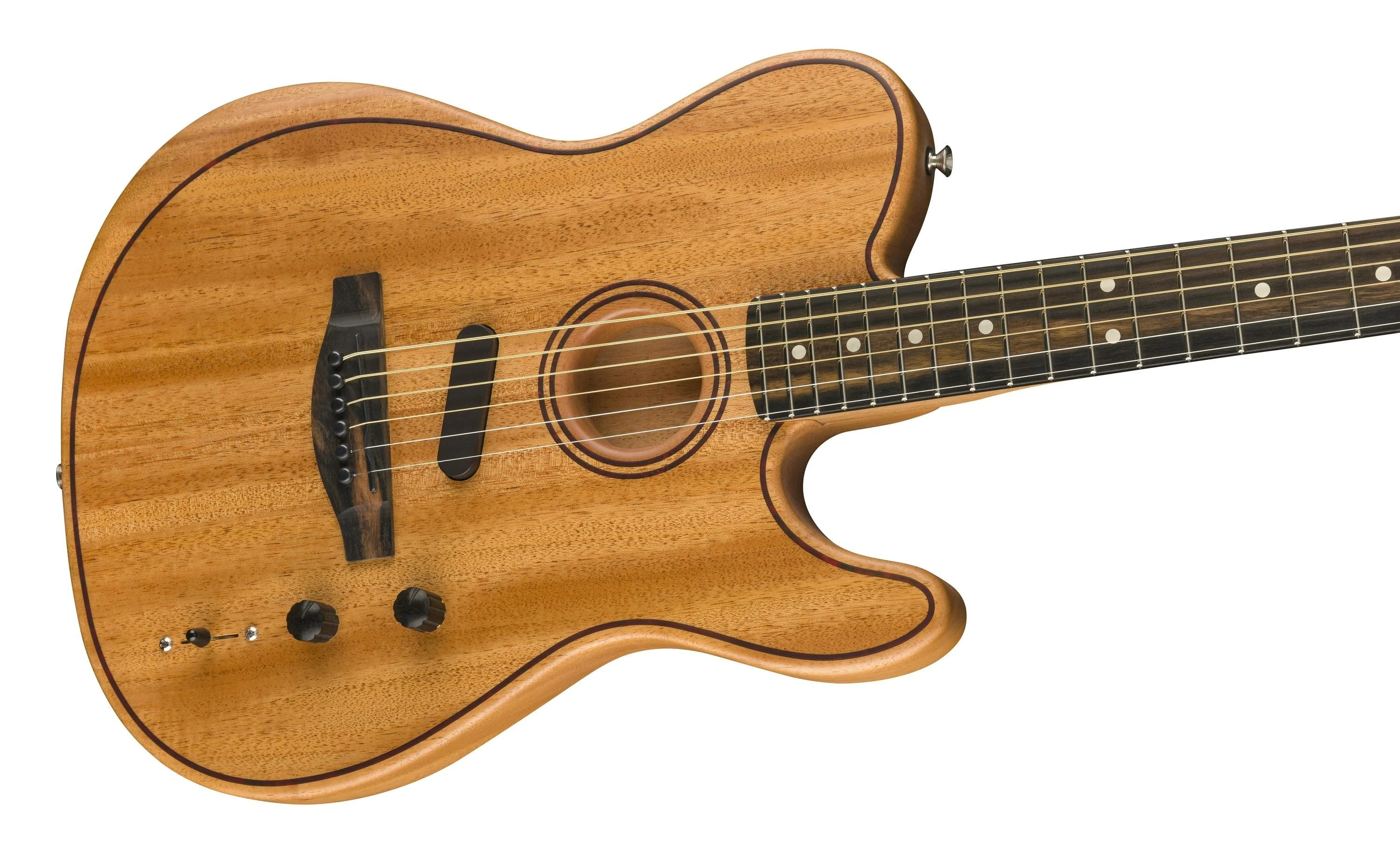Fender American Acoustasonic Telecaster All-Mahogany Acoustic/Electric Guitar in Natural - 517195-Fender-American-Acoustasonic-Telecaster-All-Mahogany-Natural-Body-Angle.jpg