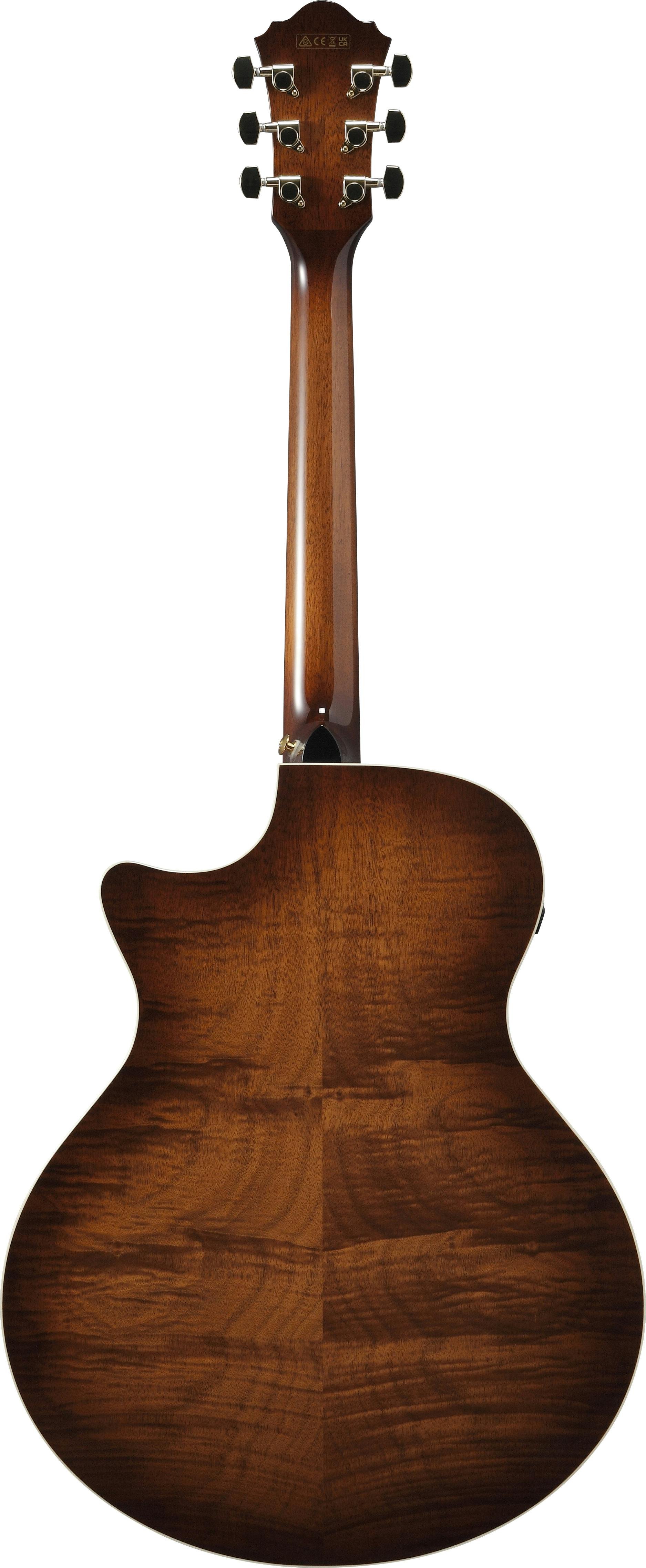 Ibanez AE340FMH-MHS Flamed Okoume Acoustic Guitar with Cutaway in Sunburst High Gloss - AE340FMH-MHS-AE340FMH_MHS_1X_01_C.jpg
