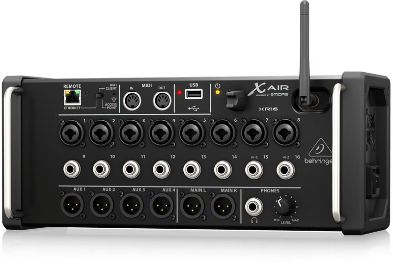 配信機器・PA機器・レコーディング機器 XR16 Air Behringer Behringer X AIR XR16 Digital Mixer - Andertons Music Co.