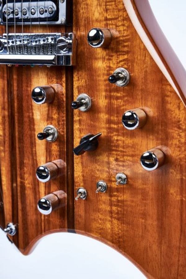 BC Rich Rich B Legacy Doubleneck with Case - Koa - 522461-BC-Rich-Legacy-Rich-B-Exotic-Double-Neck-Guitar-Koa-Controls.jpg