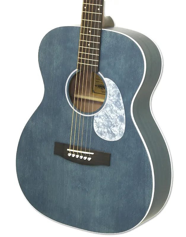 Aria 101UP Acoustic Guitar in Stained Blue - ARIA-101UP-STBL-Aria-101UP-Acoustic-Guitar-in-Stained-Blue-close.jpg