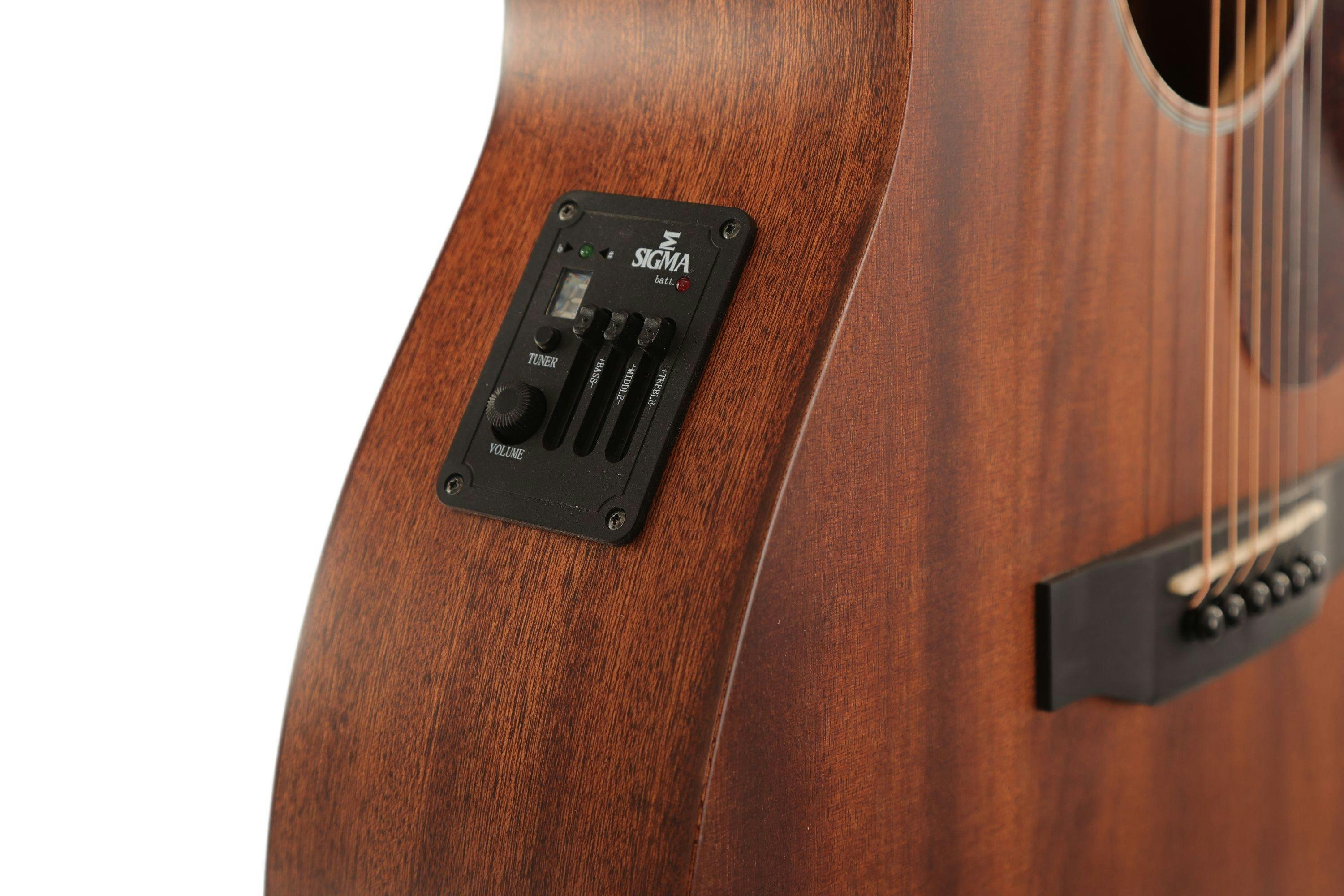 Sigma 000M-15E Mahogany 000 Electro Acoustic - 442486-IMG_3785.jpg