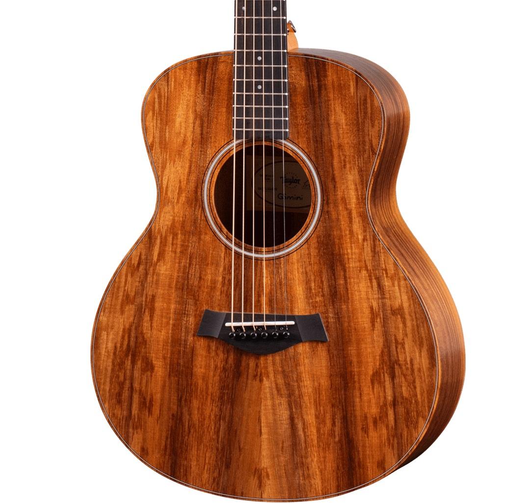 Taylor GS Mini-E Electro-Acoustic in Koa - TW-GS-Mini-e-Koa-2203192469-FrontLeft-2022-hero.jpg