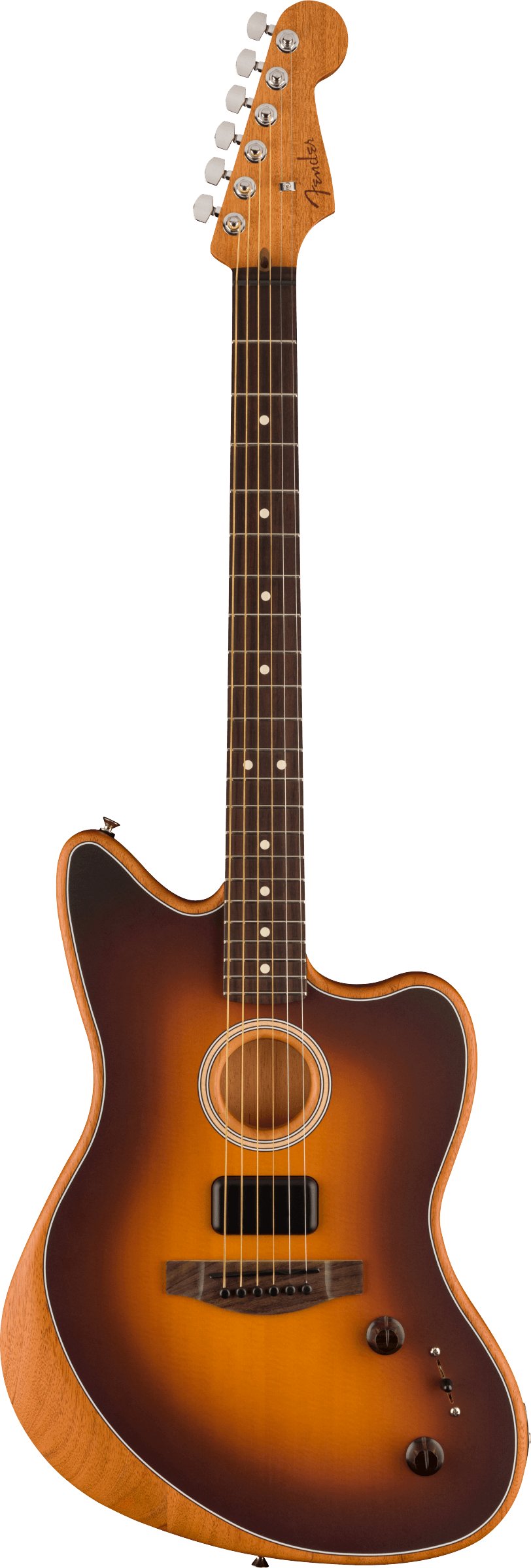 Fender Acoustasonic Player Jazzmaster in 2-Colour Sunburst