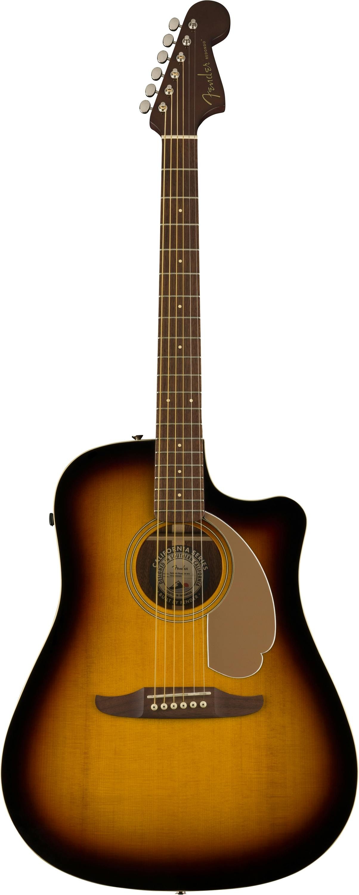 Fender Redondo Player Electro Acoustic Guitar in Sunburst - 0970713503-0970713503_fen_ins_frt_1_rr.jpg