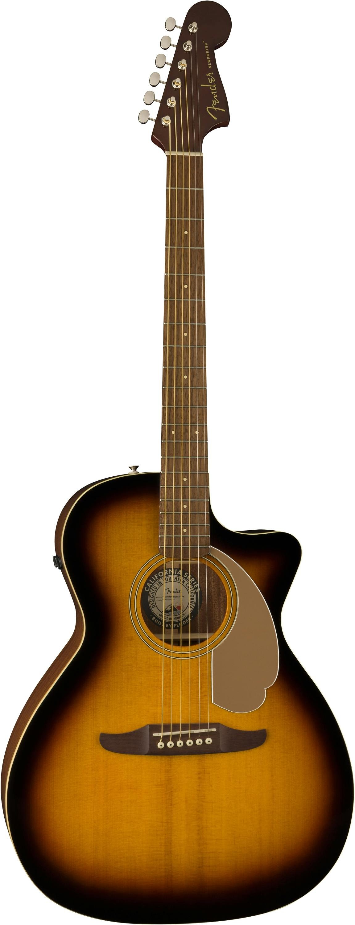 Fender Newporter Player Electro Acoustic Guitar in Sunburst - 0970743503-0970743503_fen_ins_fan_1_rr.jpg
