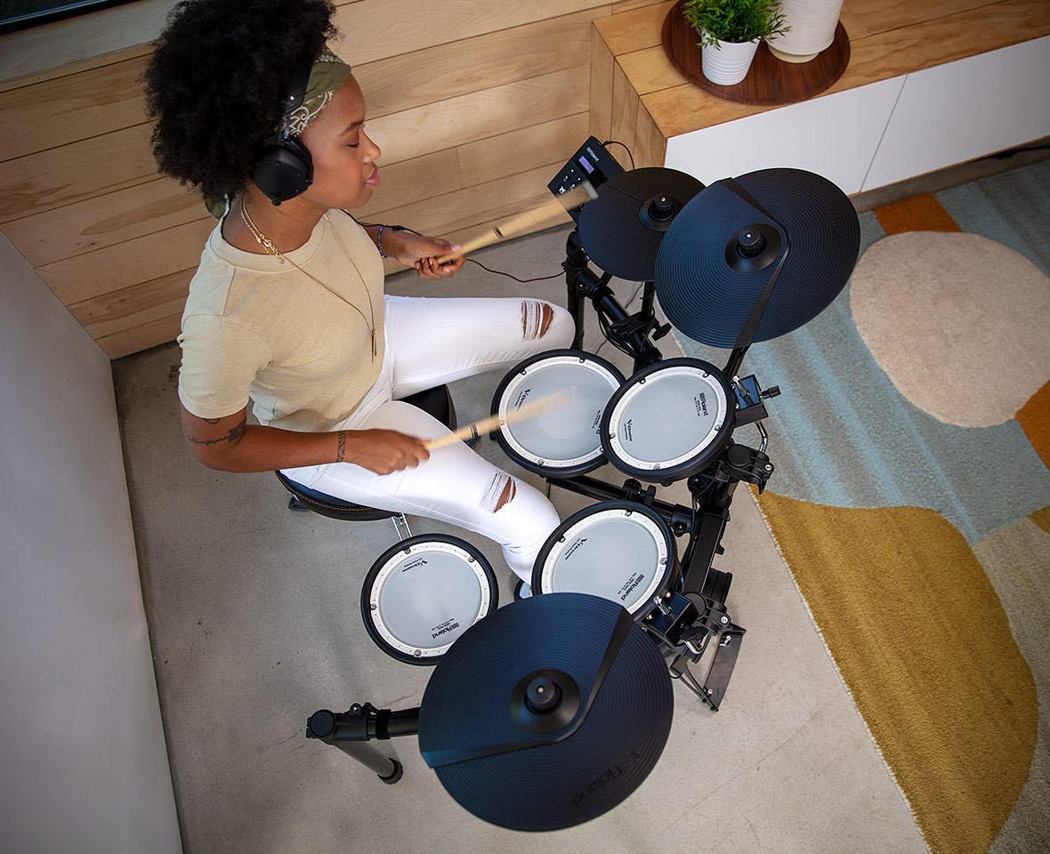 Roland TD07KV Electronic Drum Kit - Andertons Music Co. Roland TD07KV Electronic Drum Kit - Andertons Music Co.