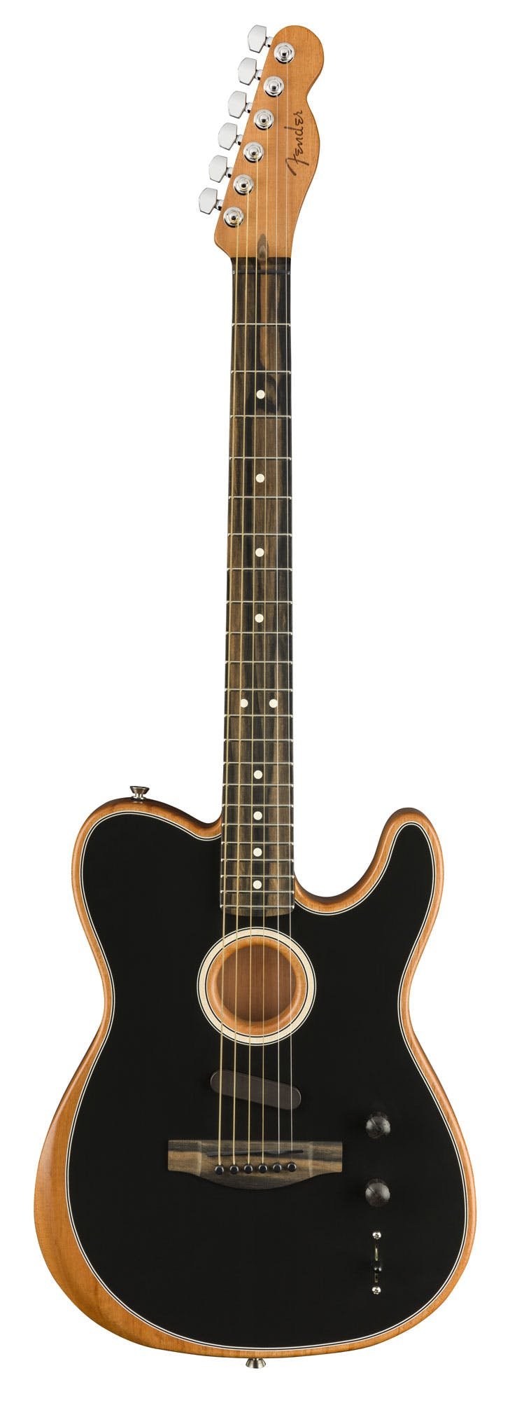Fender American Acoustasonic Telecaster Acoustic/Electric Guitar in Black - 317117-1548075965150.jpg