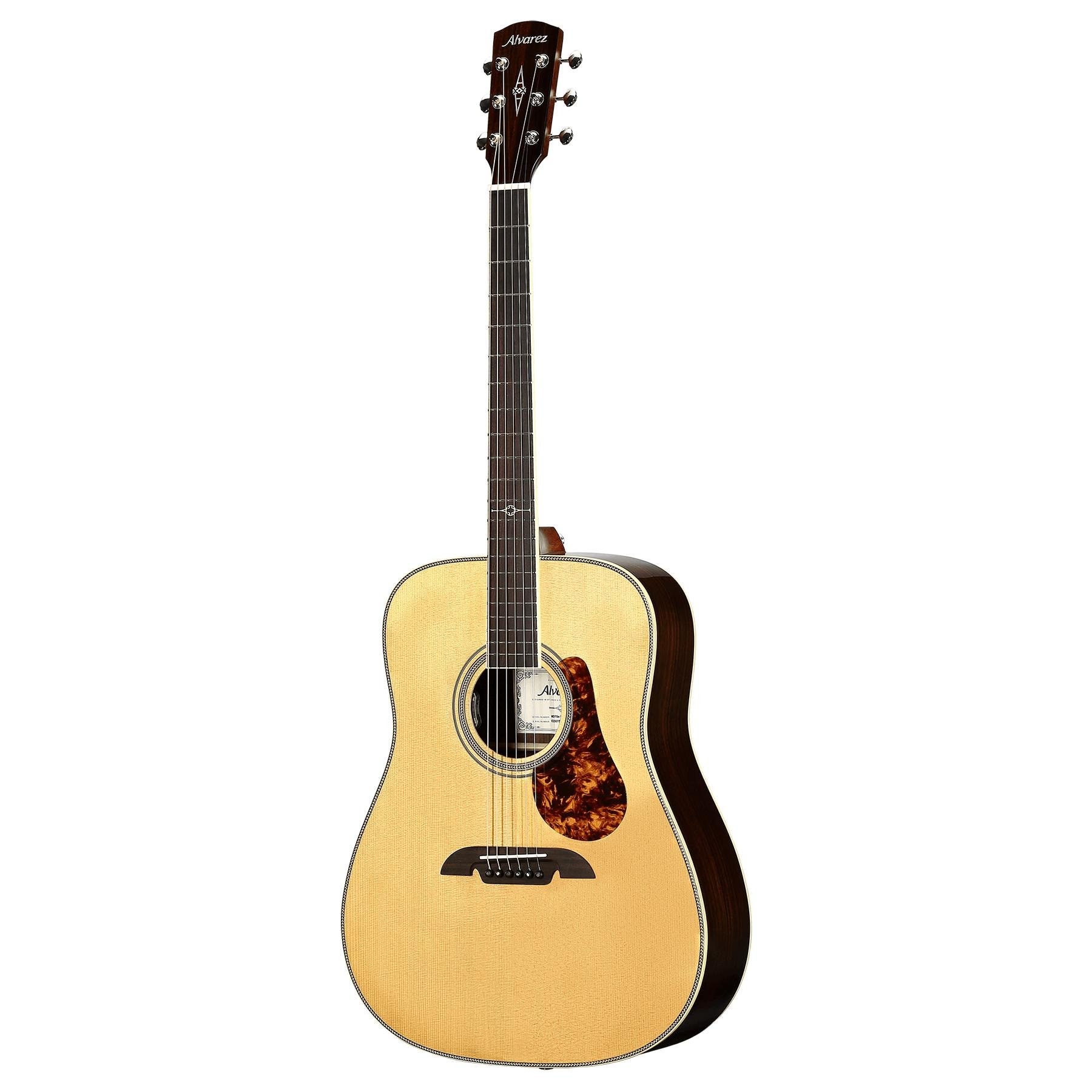 Alvarez Masterworks MD70E Dreadnought Electro-Acoustic in Natural - MD70EHFHB-4.jpg