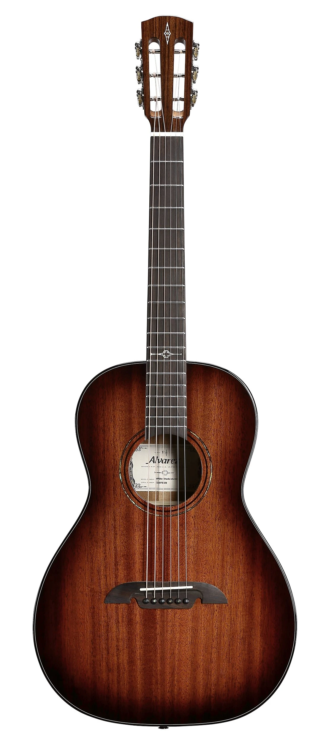 Alvarez Masterworks MPA66ESHB Electro Acoustic in Shadowburst - MP66e Shadowburst_Front.jpg