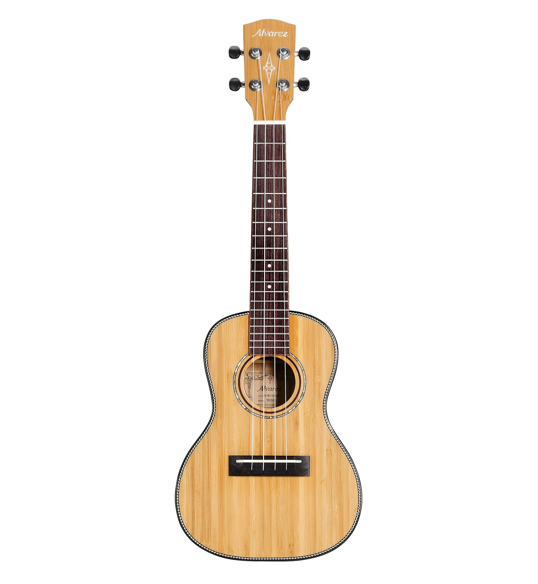 Alvarez Masterworks MU55C Concert Ukulele in Natural - 380714-MU55C-Front.jpg